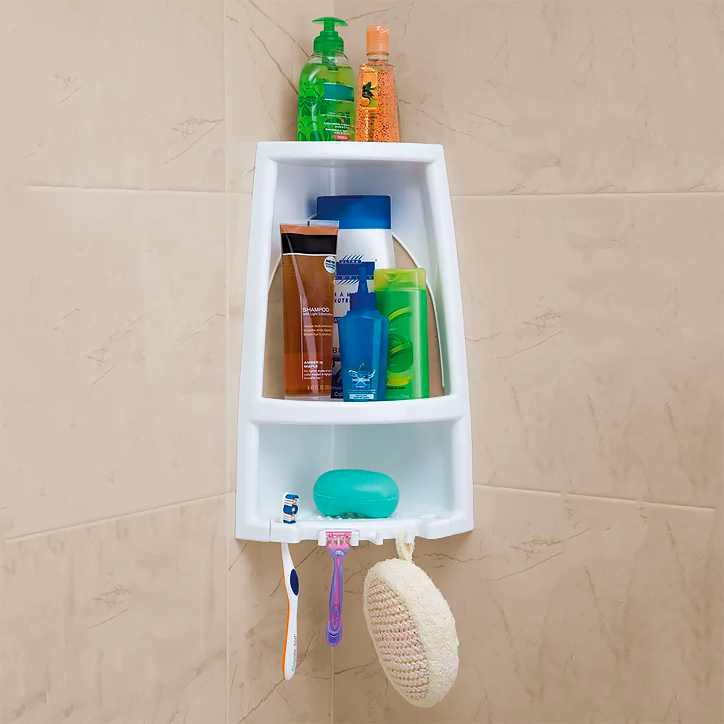 Esquinero para Baño Blanco RIMAX