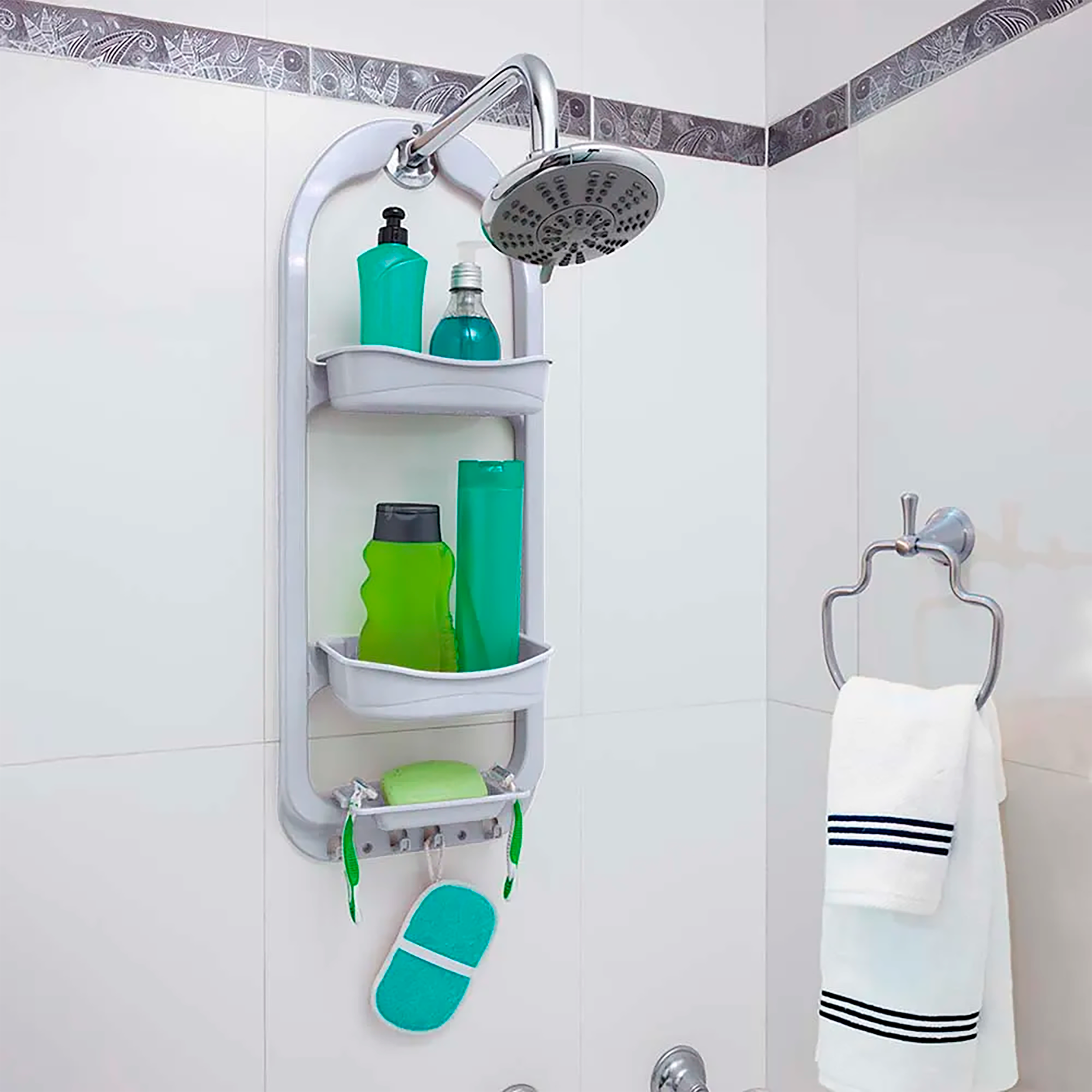 ORGANIZADOR DE DUCHA BLANCO RIMAX