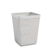 PAPELERA FIQUE 6L GRIS HIELO RIMAX