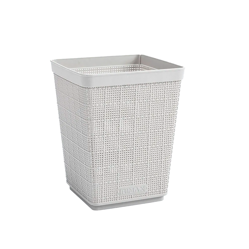 PAPELERA FIQUE 6L GRIS HIELO RIMAX