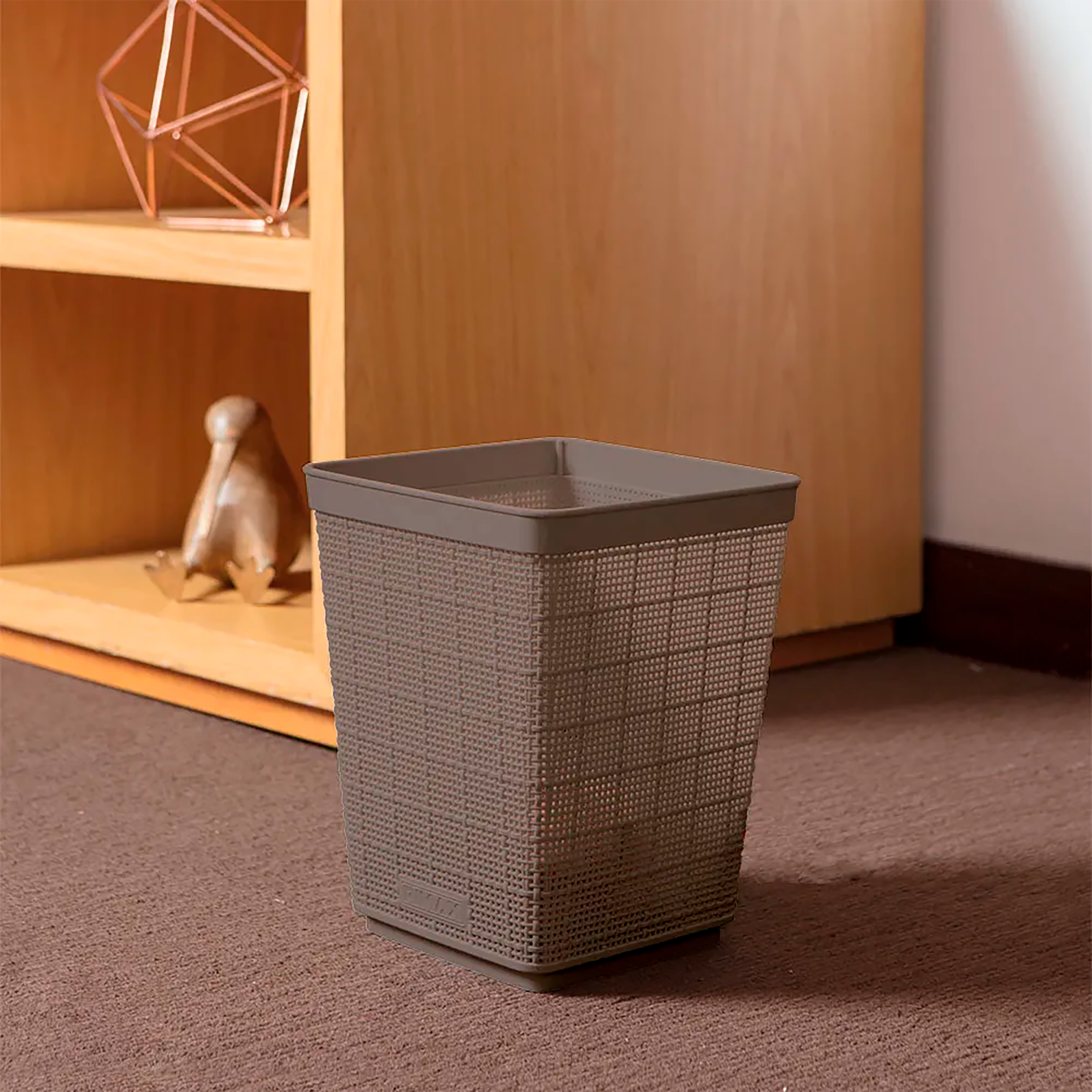 PAPELERA FIQUE 6L MOCCA RIMAX