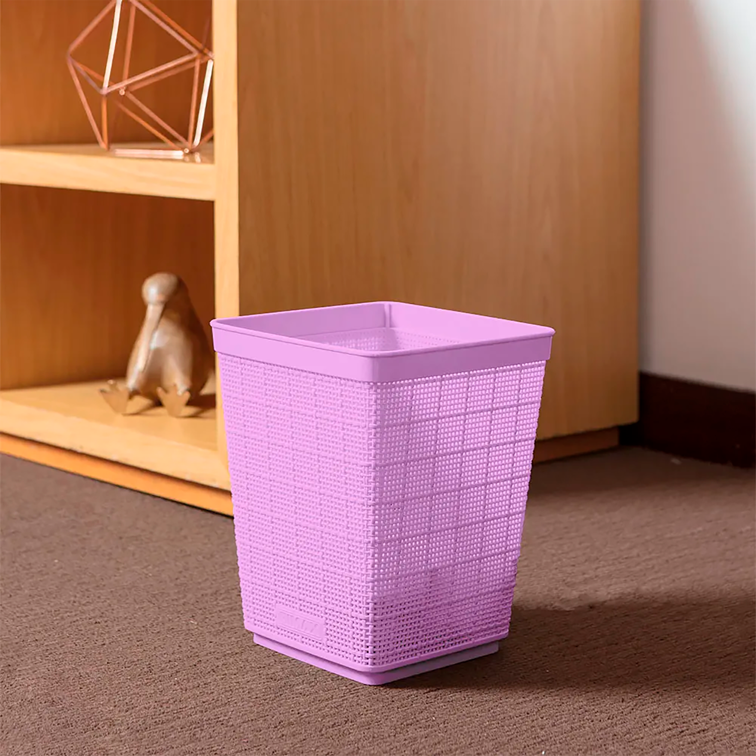 PAPELERA FIQUE 6L LAVENDER U/E12
