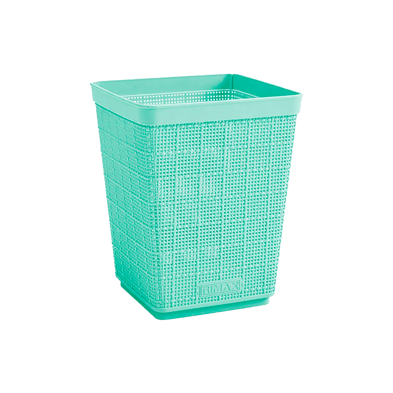 PAPELERA FIQUE 6L VERDE MENTA U/E12