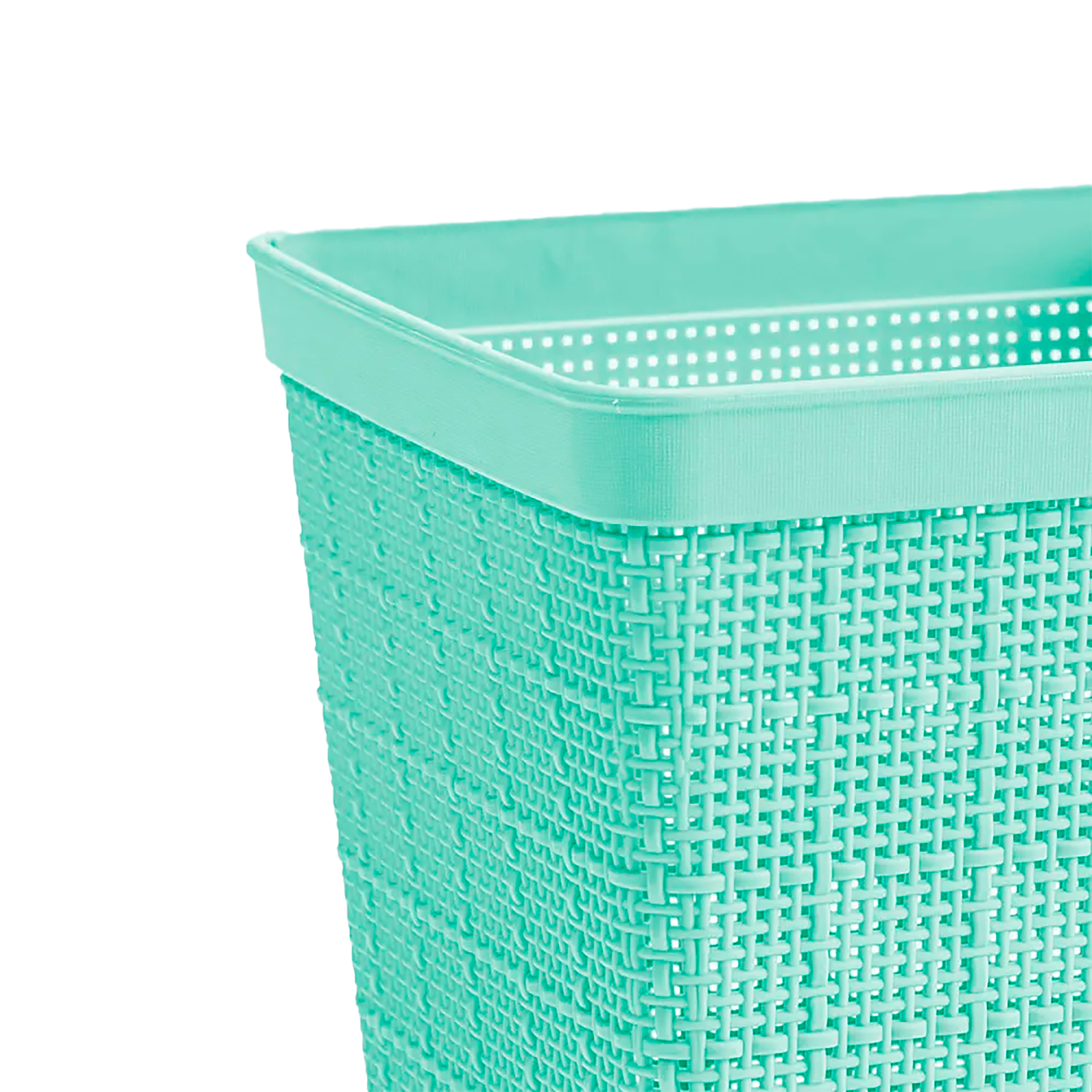 PAPELERA FIQUE 6L VERDE MENTA U/E12