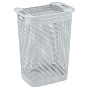 Cesta para Ropa Linum con Tejido Premium Gris Hielo RIMAX