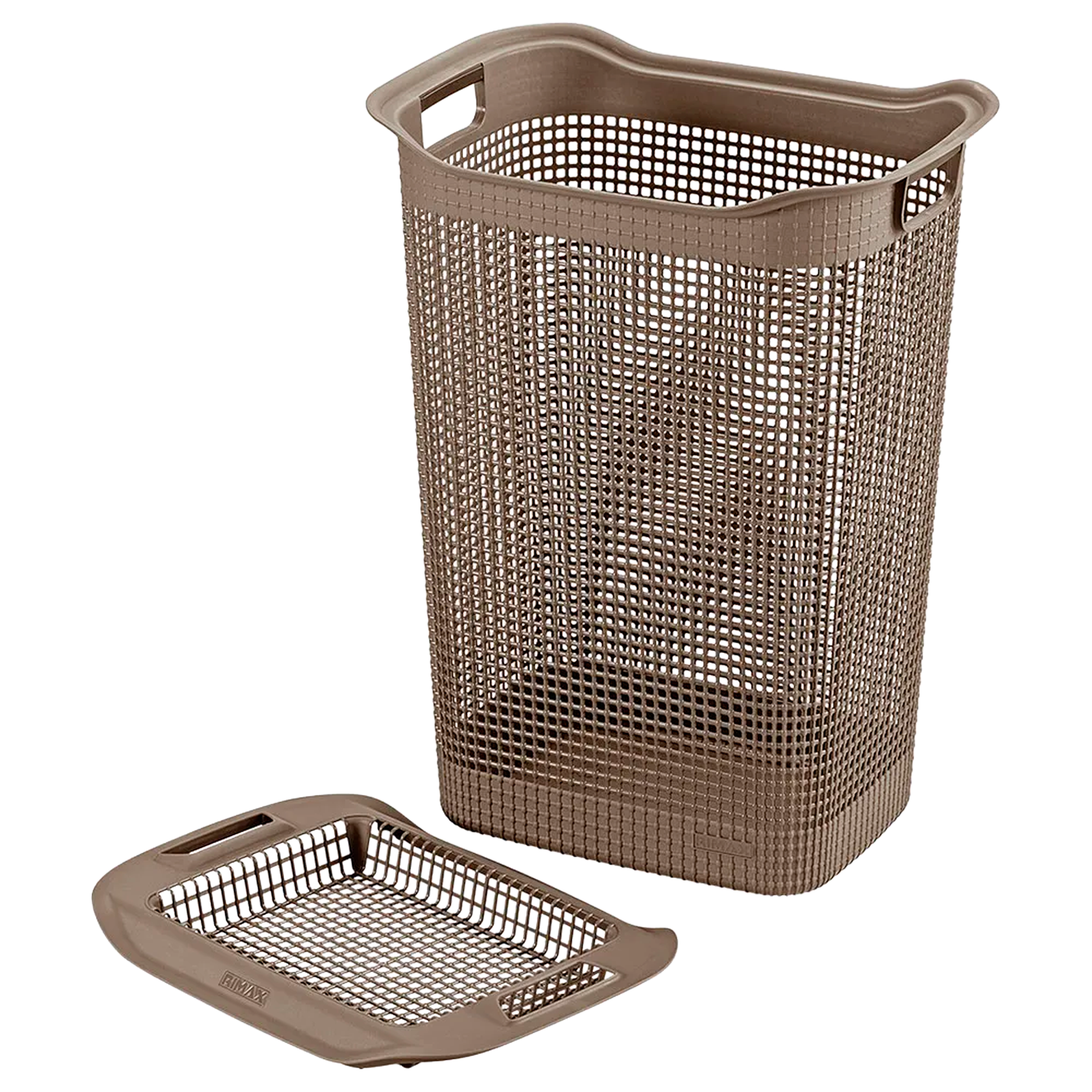 CESTA ROPA LINUM RECTANGULAR TAUPE RIMAX
