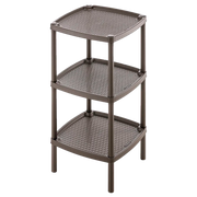 Mesa RIMAX Multiusos Cuadrada de 3 Niveles Mocca