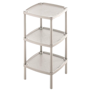 Mesa RIMAX Multiusos Cuadrada de 3 Niveles Taupe