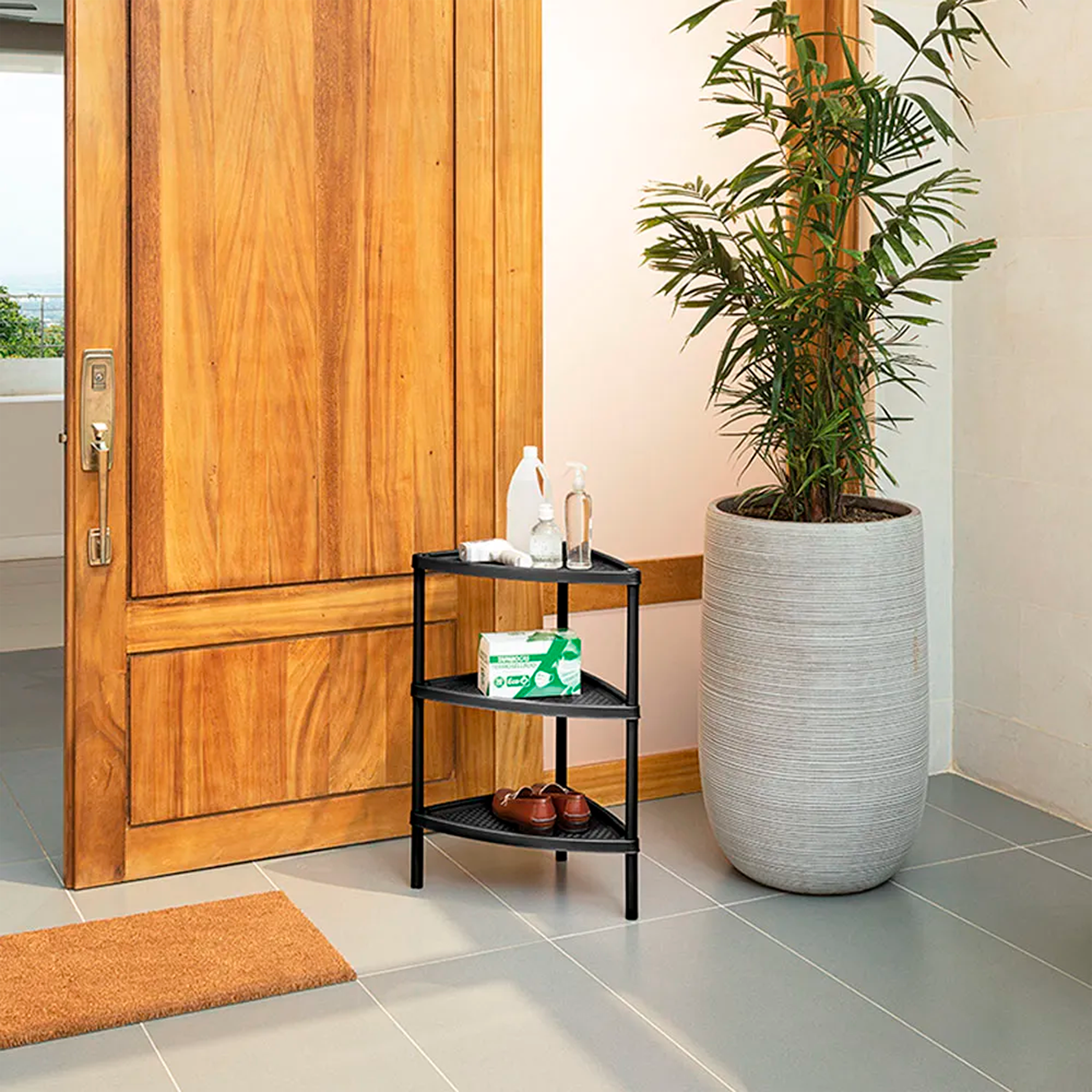 MESA MULT TRIANG 3N NEGRO RIMAX