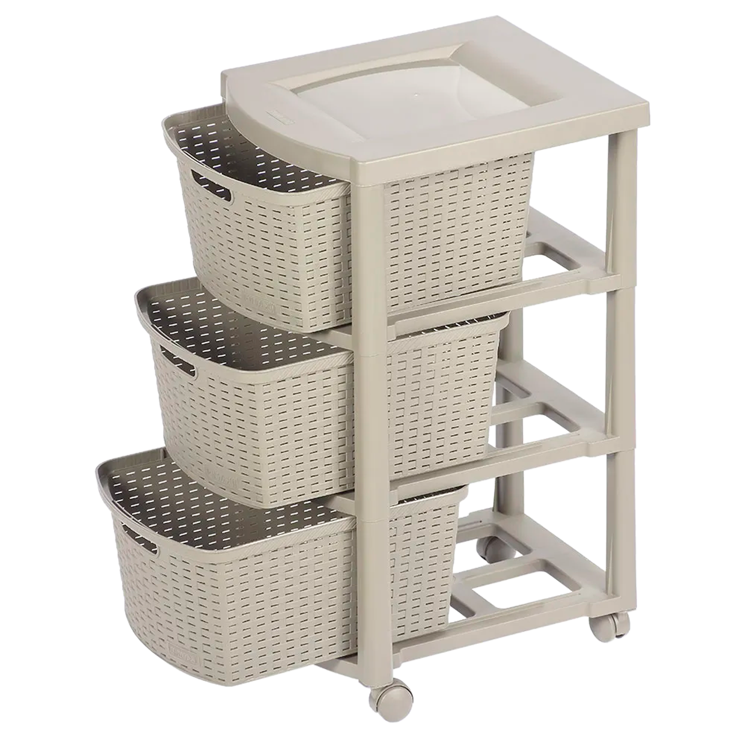CAJONERO RATTAN 3G TAUPE RIMAX