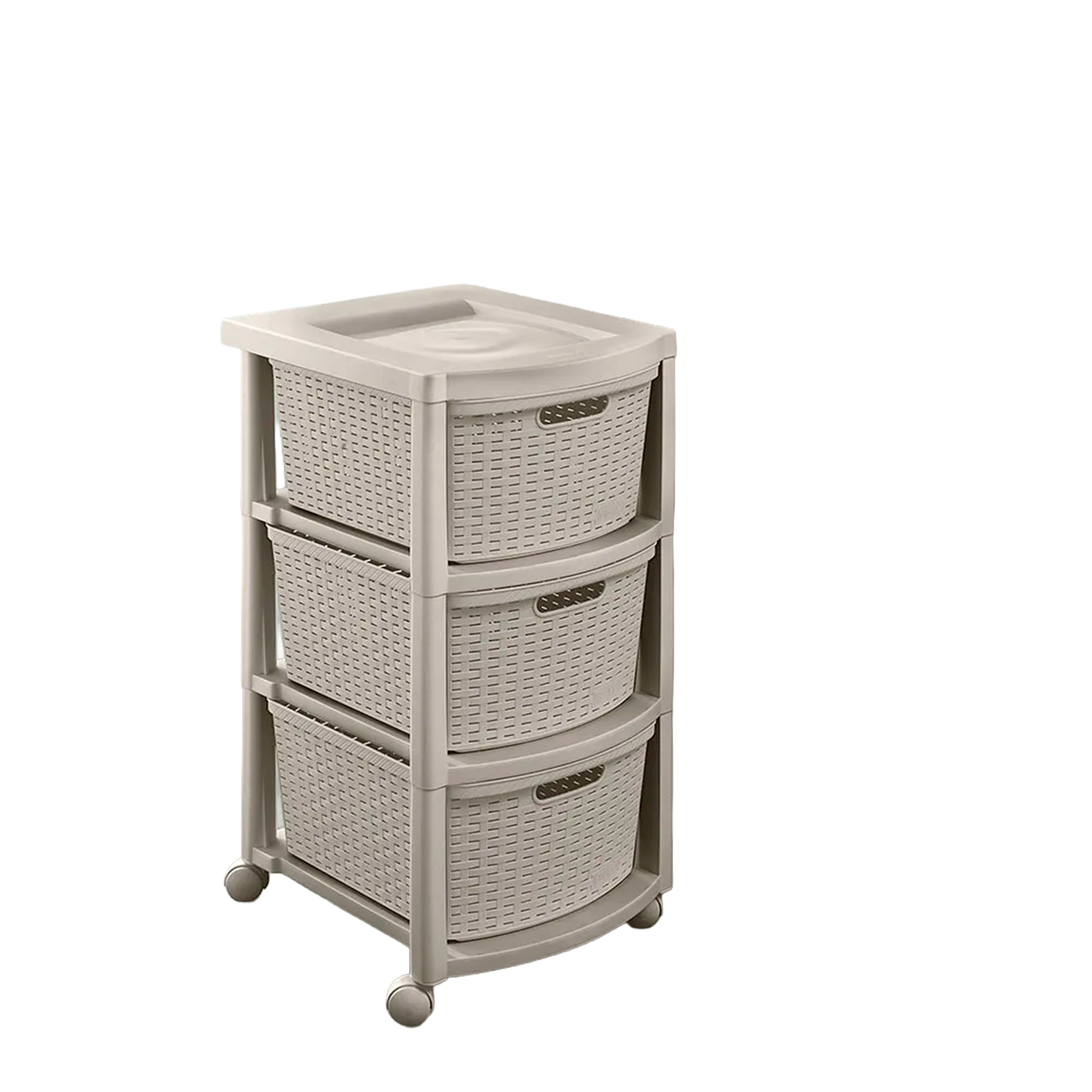 CAJONERO RATTAN 3G TAUPE RIMAX
