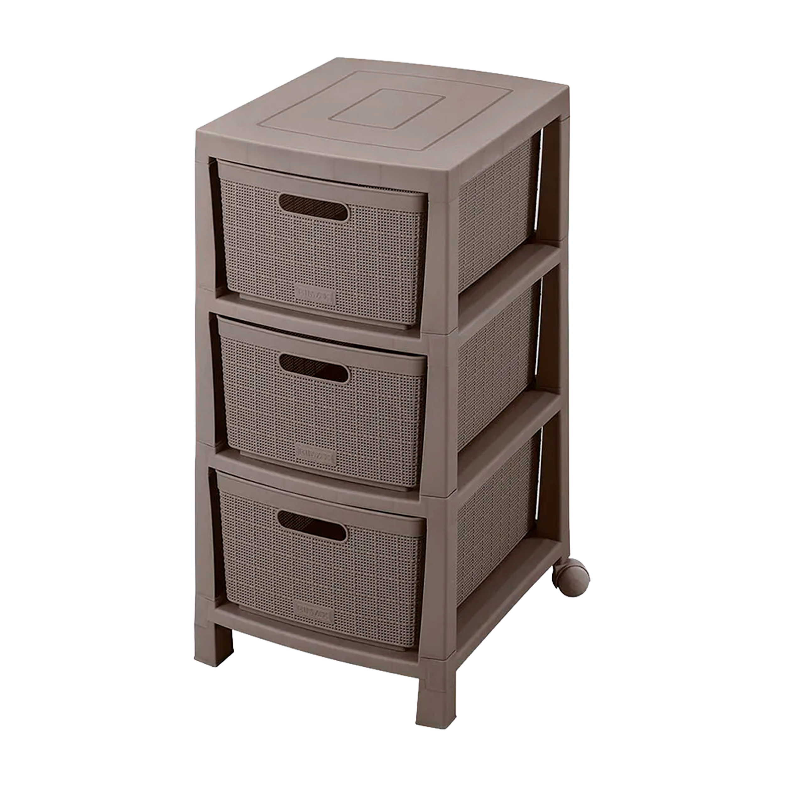 CAJONERO FIQUE 3 GAVETAS MOCCA RIMAX