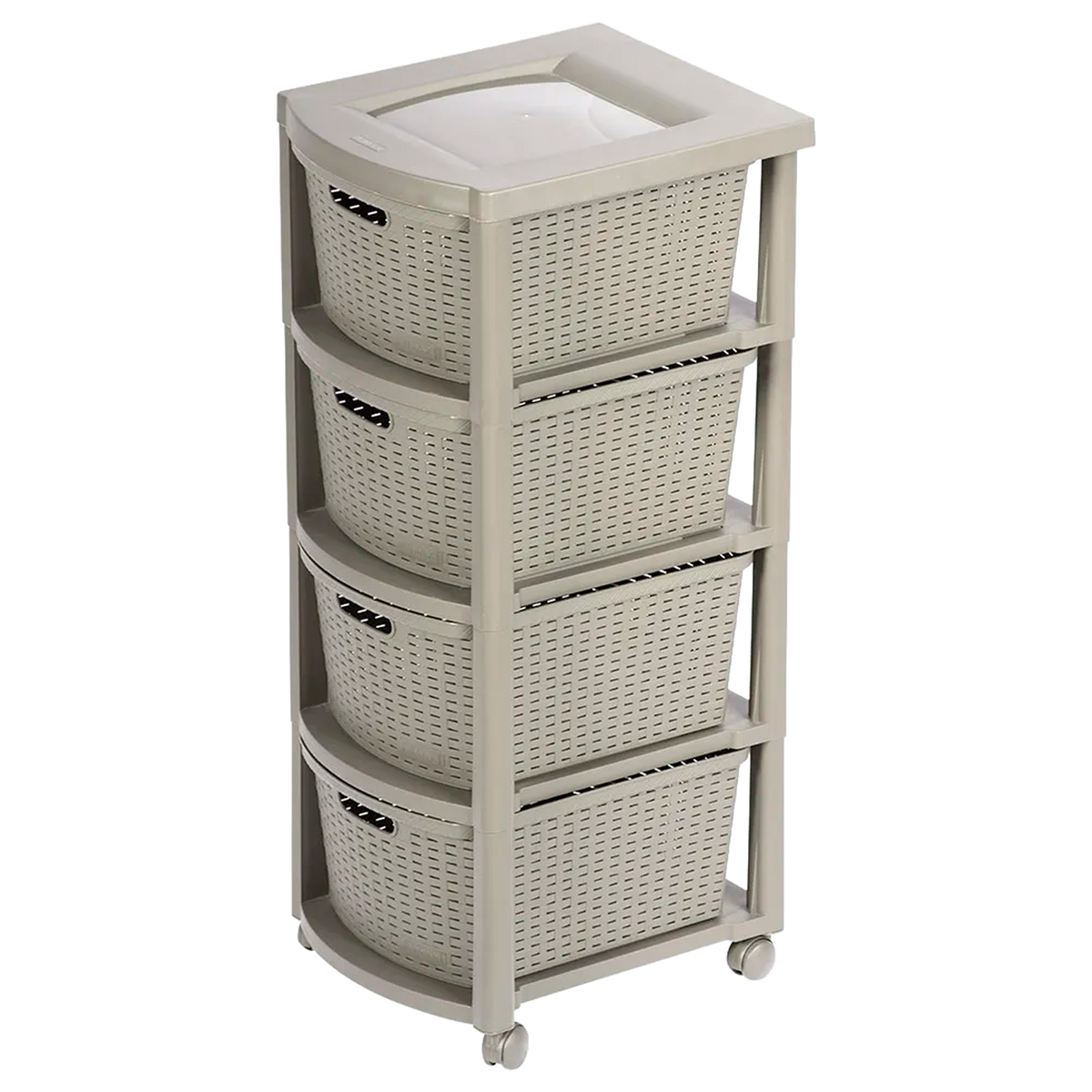 CAJONERO RATTAN 4G TAUPE RIMAX