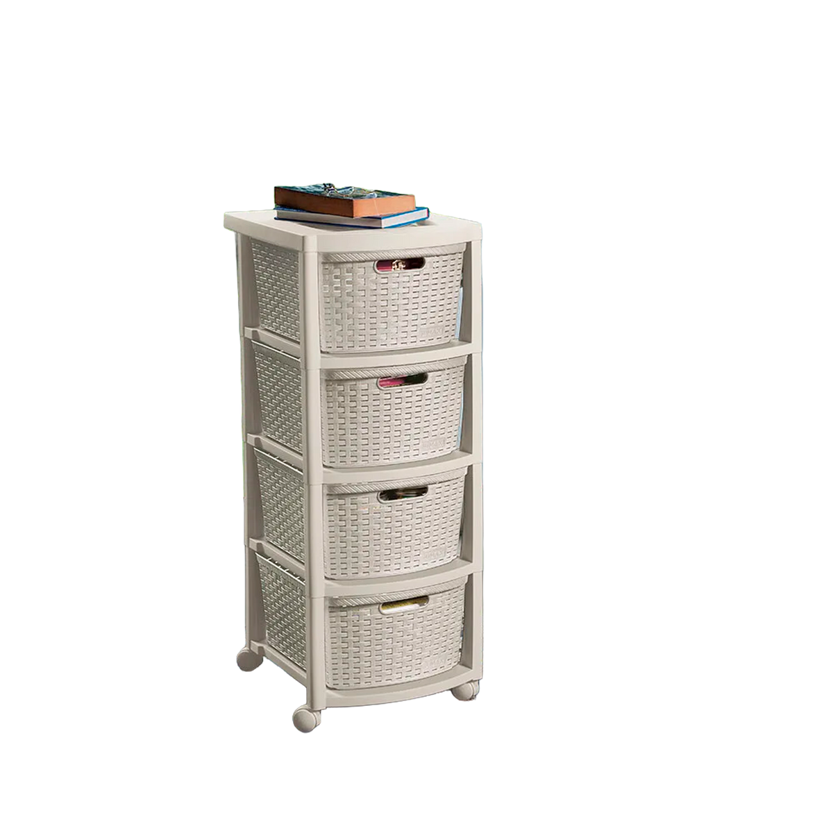 CAJONERO RATTAN 4G TAUPE RIMAX