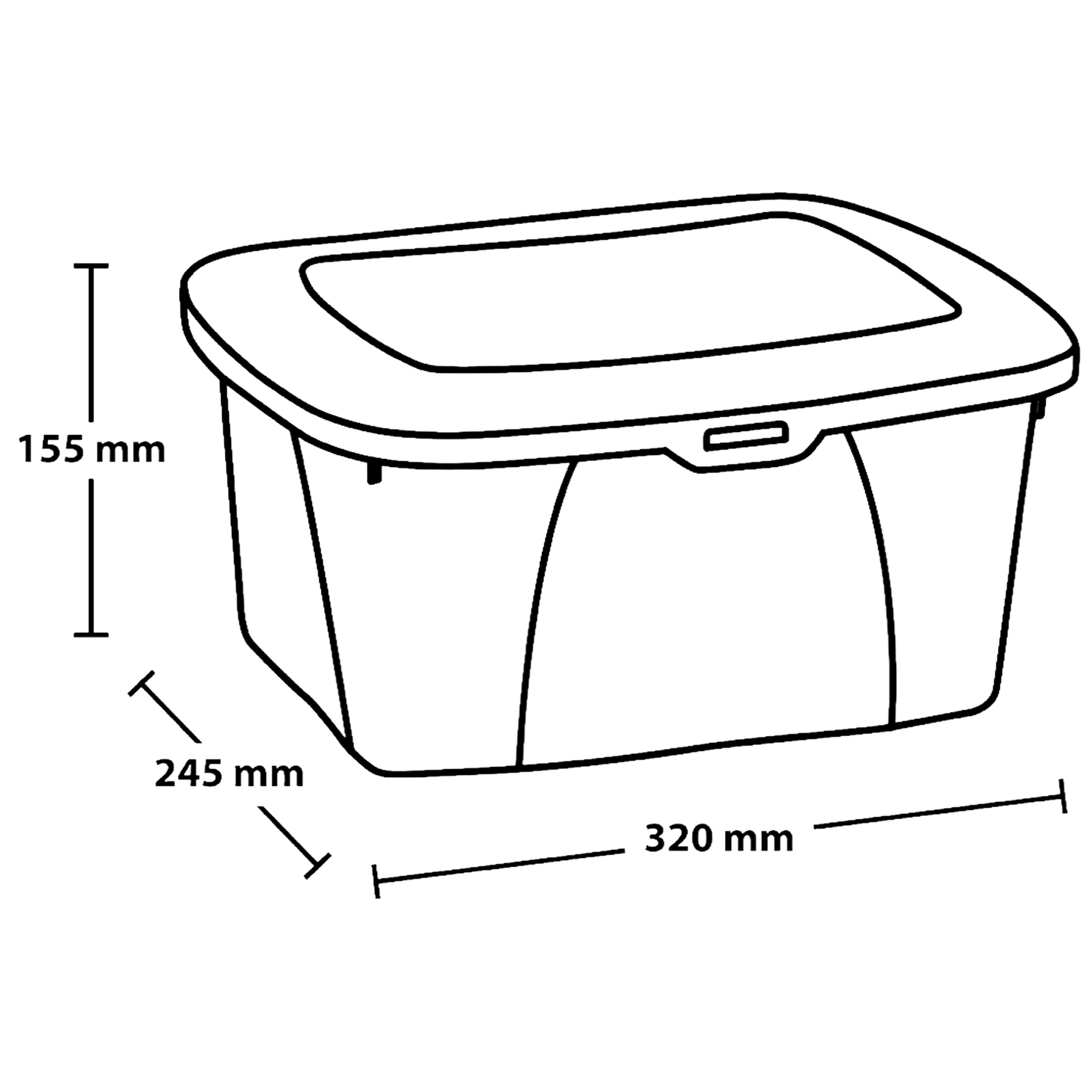CAJA MULTIUSO 6L NATURAL RIMAX