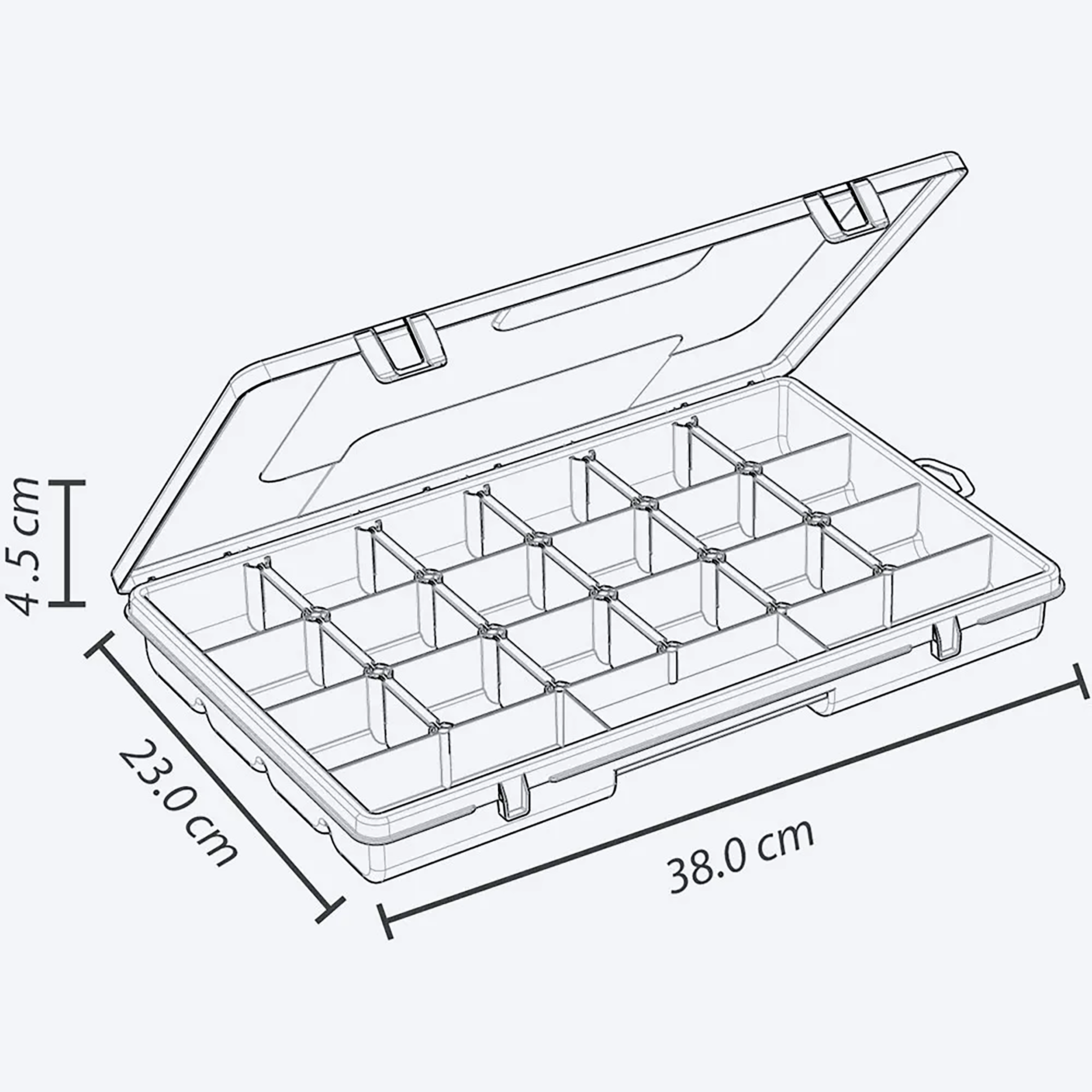 CAJA ORGANIZADORA 360 NATURAL RIMAX