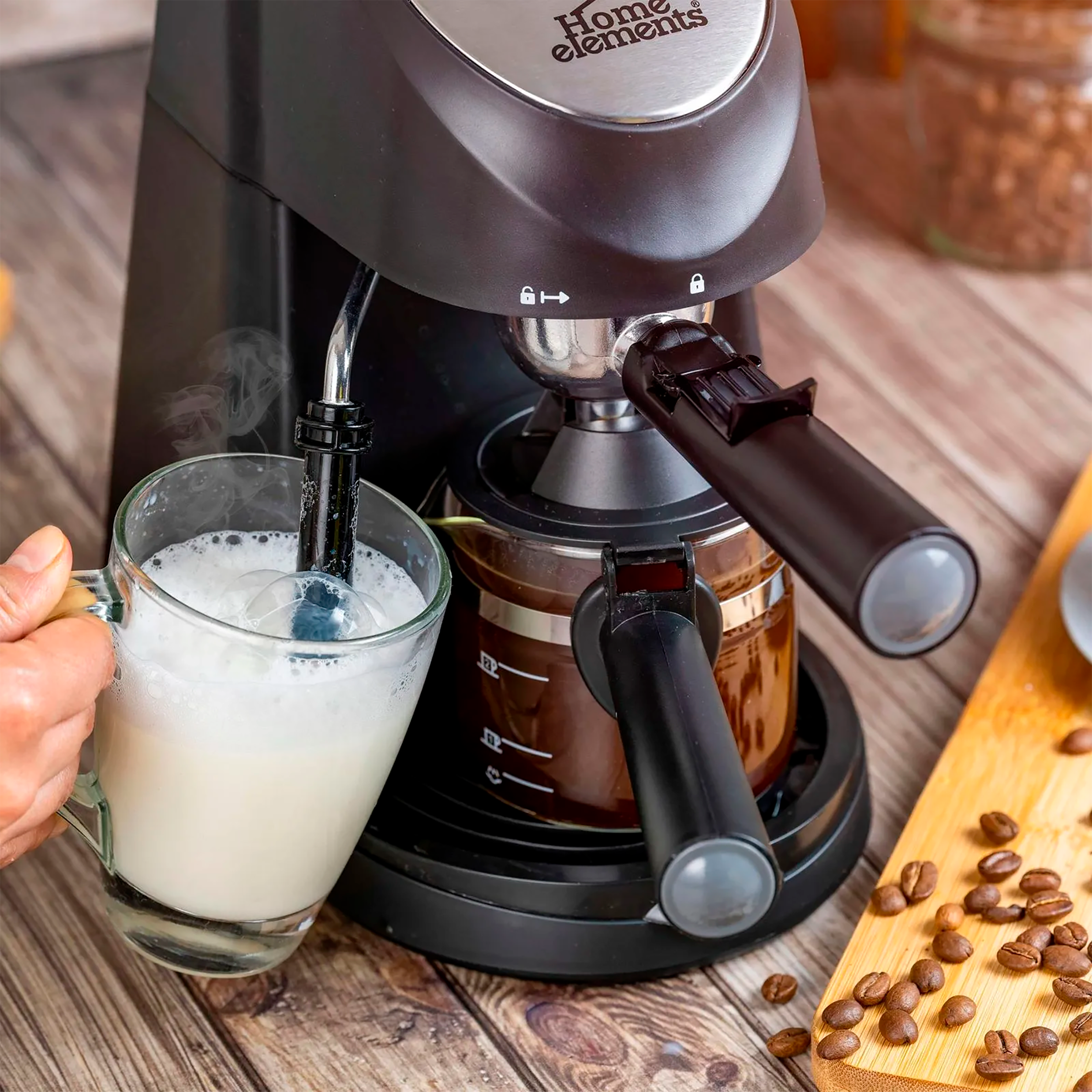 CAFETERA COFFE-CAPUCHERINA HECM-2033N