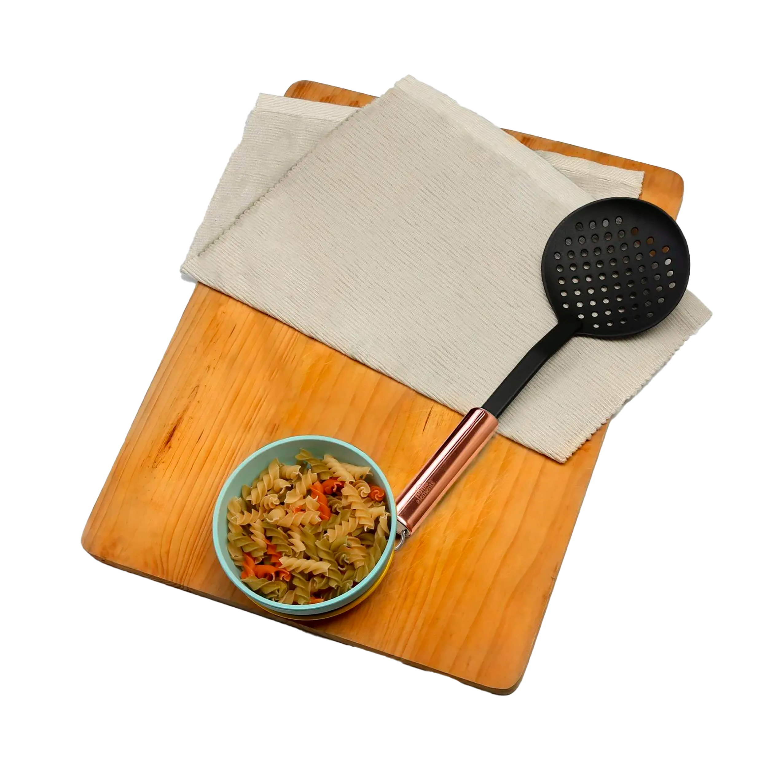 Espumadera Nylon Mango Acero - Cobre 299895059 Home Elements