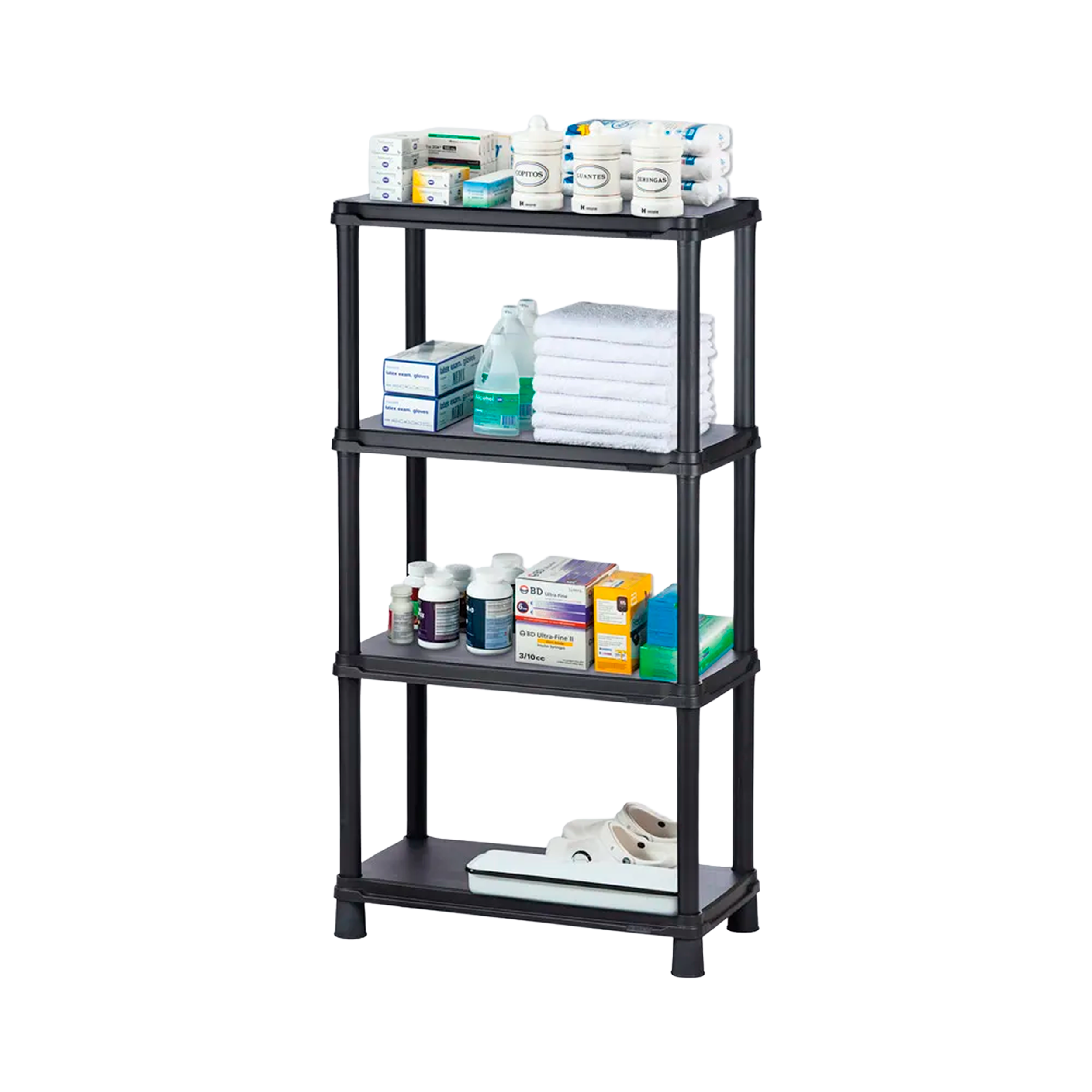 ESTANTE SOLIDO 15 4N NEGRO RIMAX