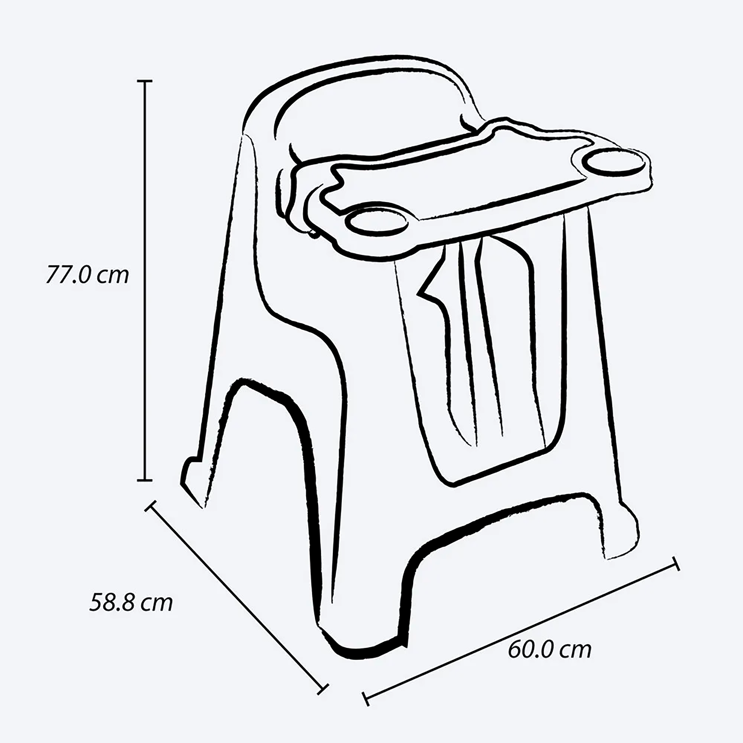 Silla Comedor para Bebé Menta RIMAX