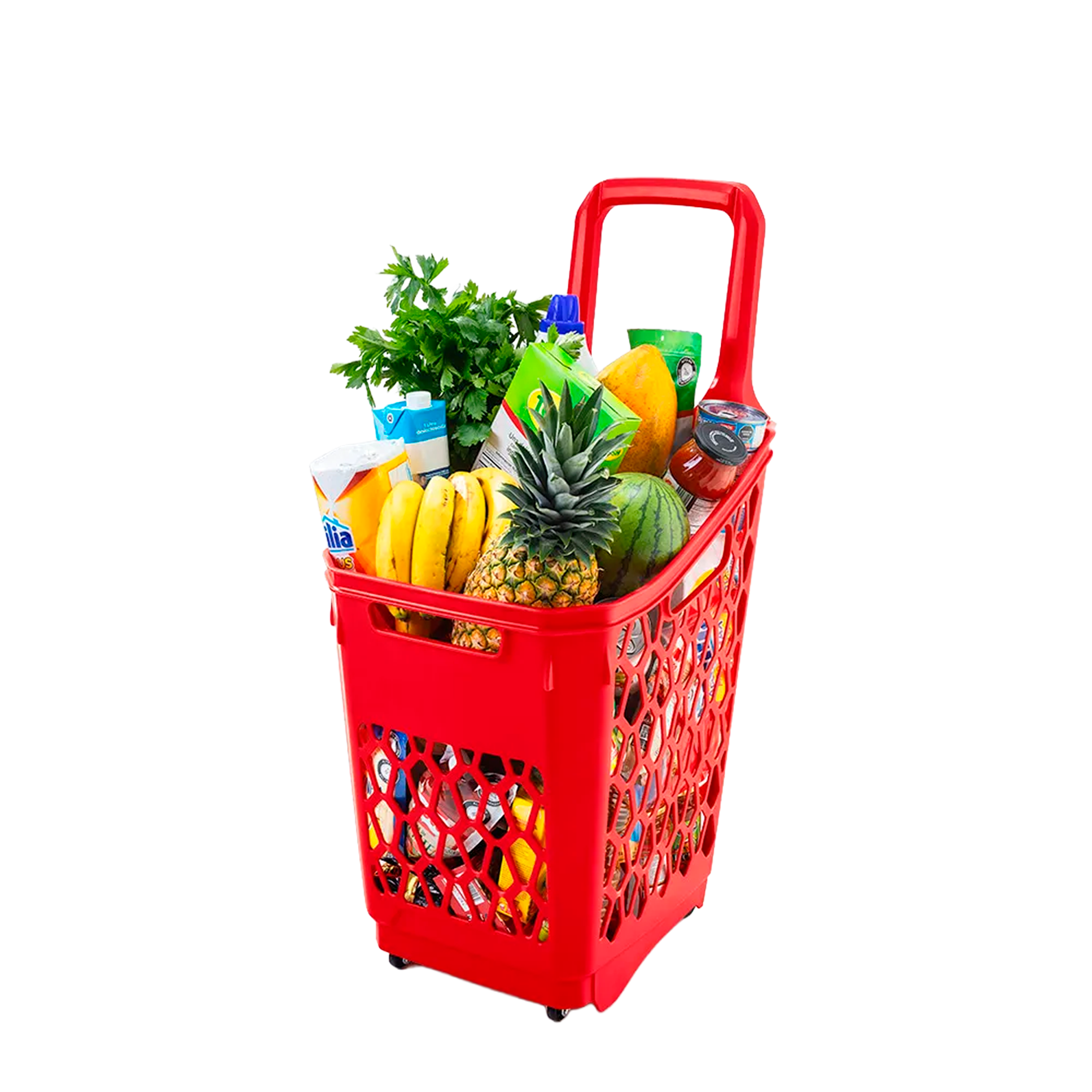 CESTA TRANSPORTADORA 65L ROJA RIMAX