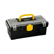 Caja Herramientas 12" con Tapa Organizadora Cerradura Plástica RIMAX