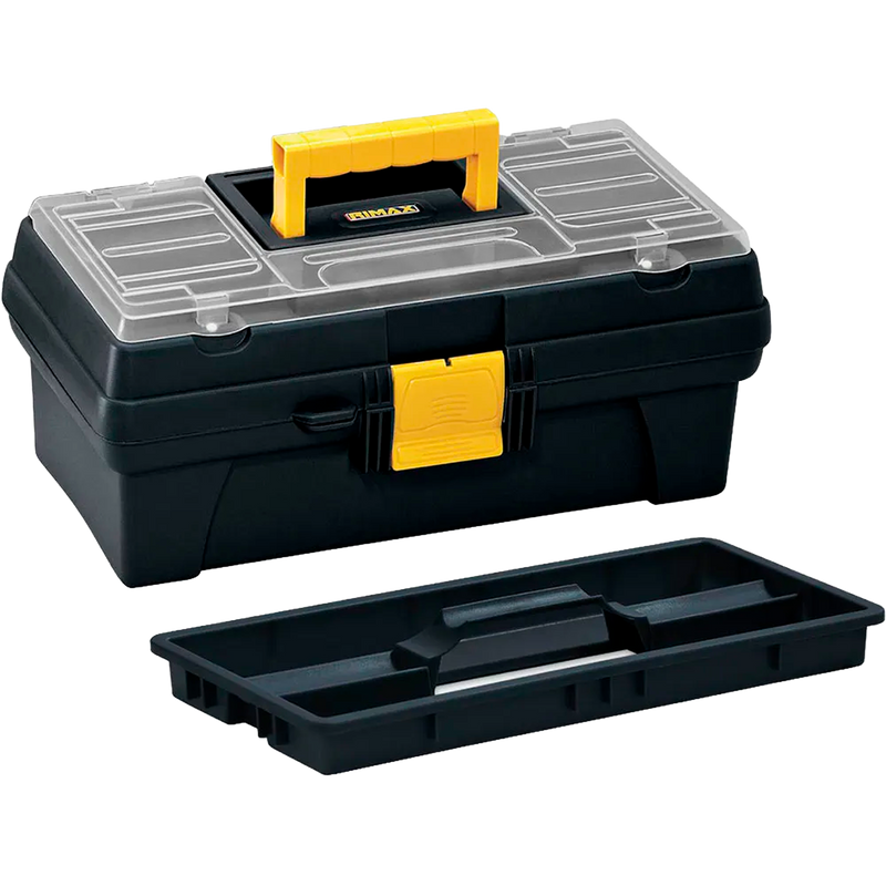CAJA HERRAMIENTAS T/PANAL 14" NEG RIMAX