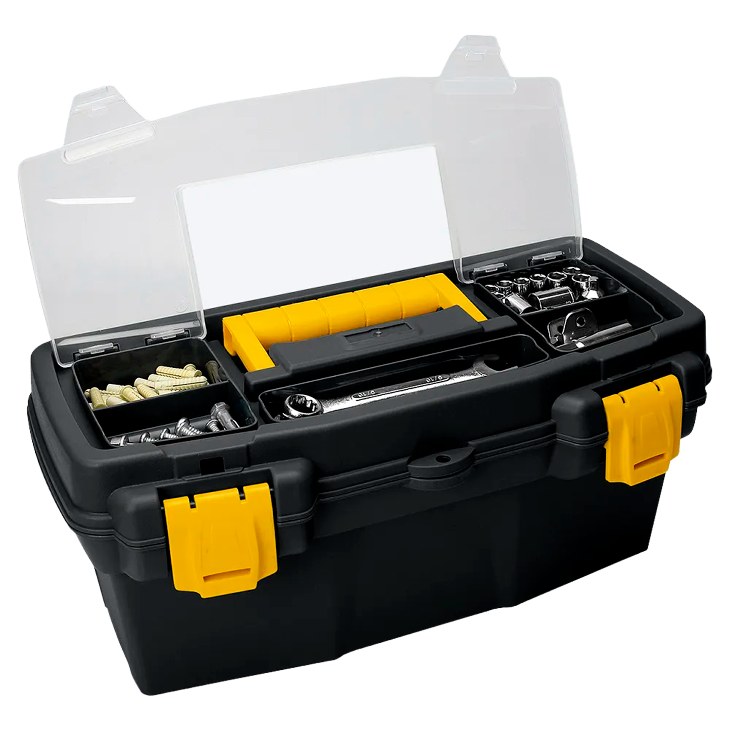 CAJA HERRAMIENTAS 16 TO CM NEGRO RIMAX