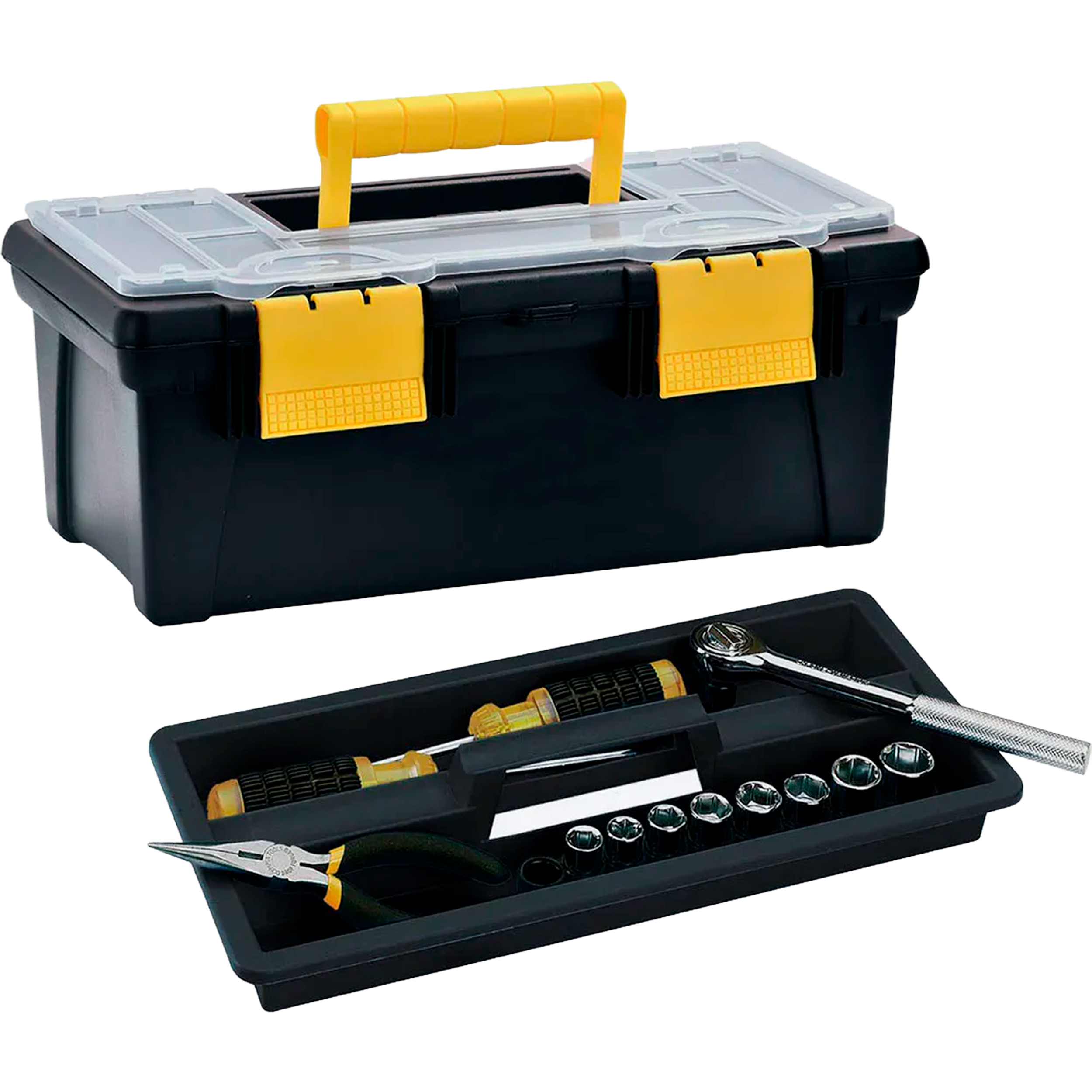 CAJA HERRAMIENTAS 16" T/PANAL NEGR RIMAX