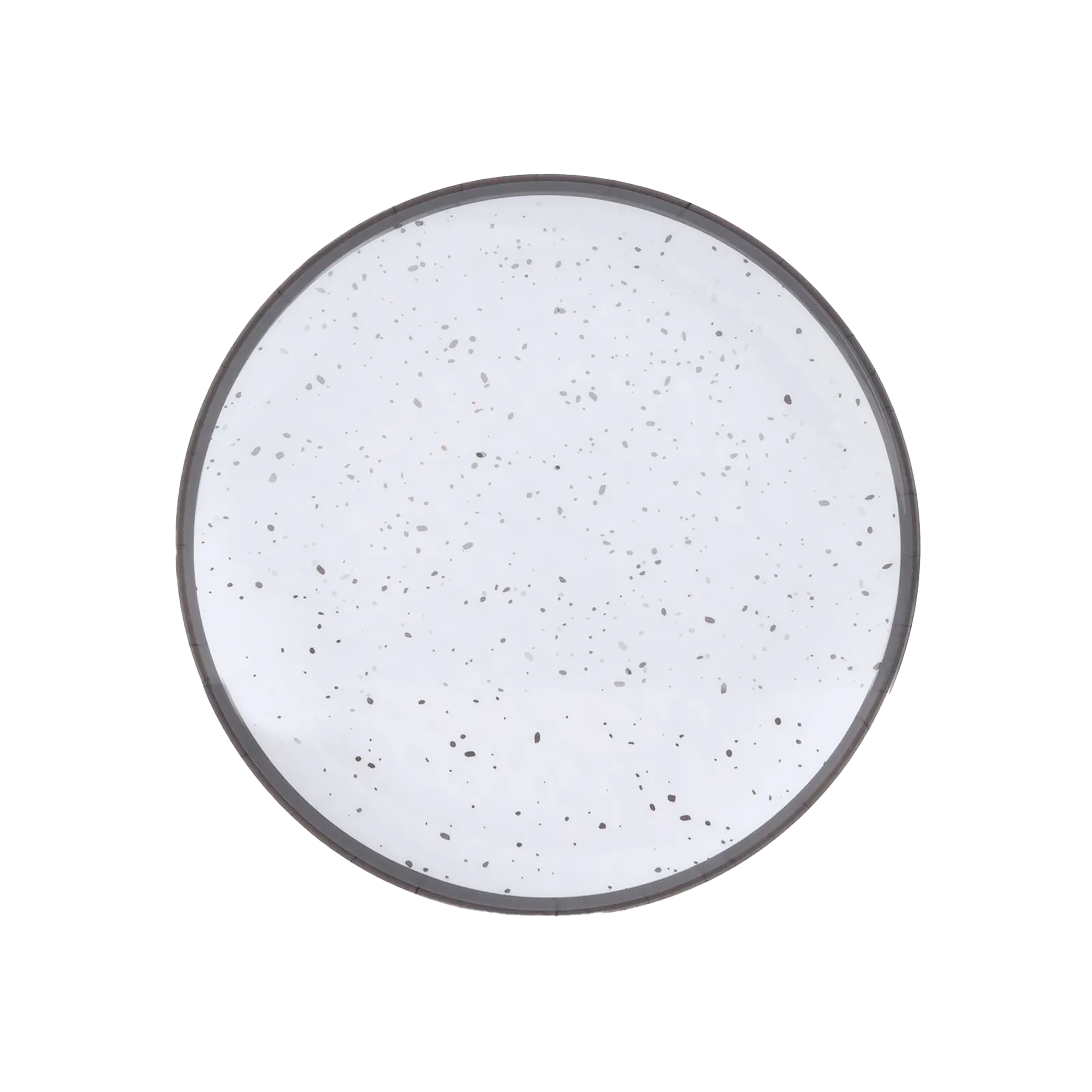 Plato Ensalada 22 cm - Decoracion Granito Gris 299901233 Home Elements