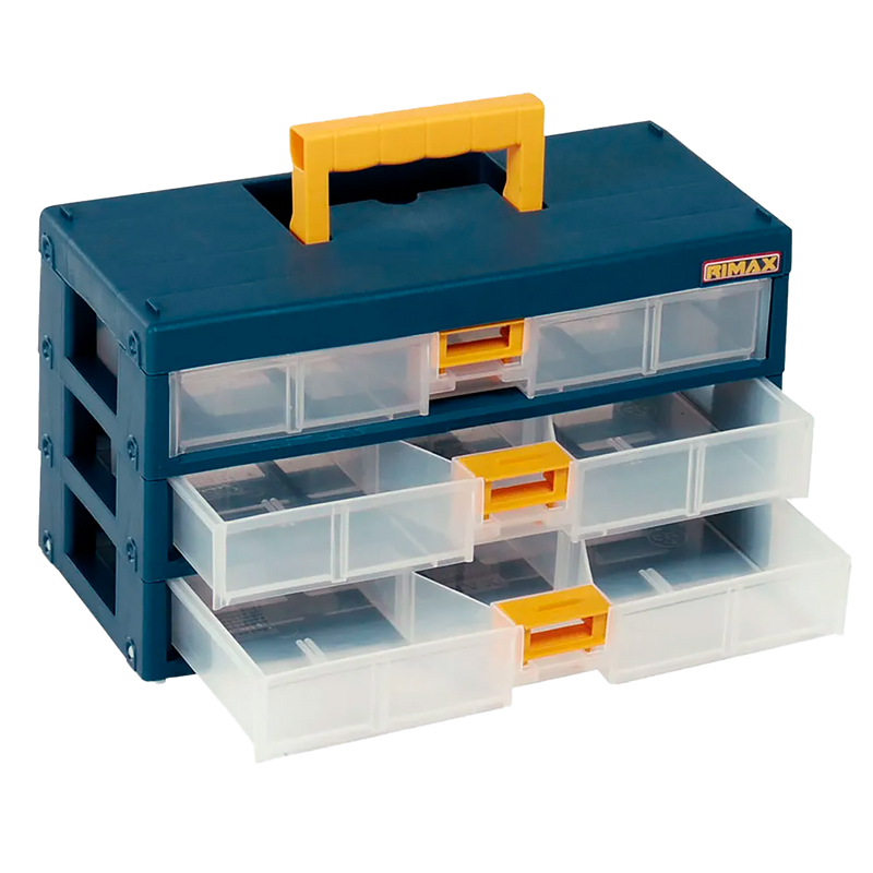 ORGANIZADOR MODULAR GAV 3x40 AZUL PETROL