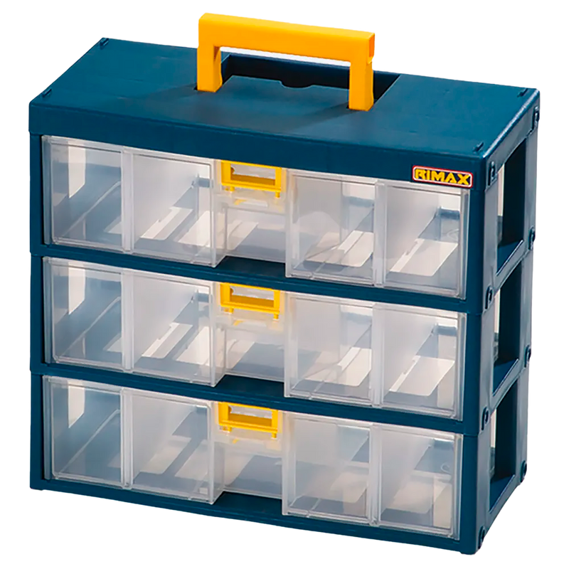 ORGANIZADOR MODULAR GAV 3x80 AZUL PETROL