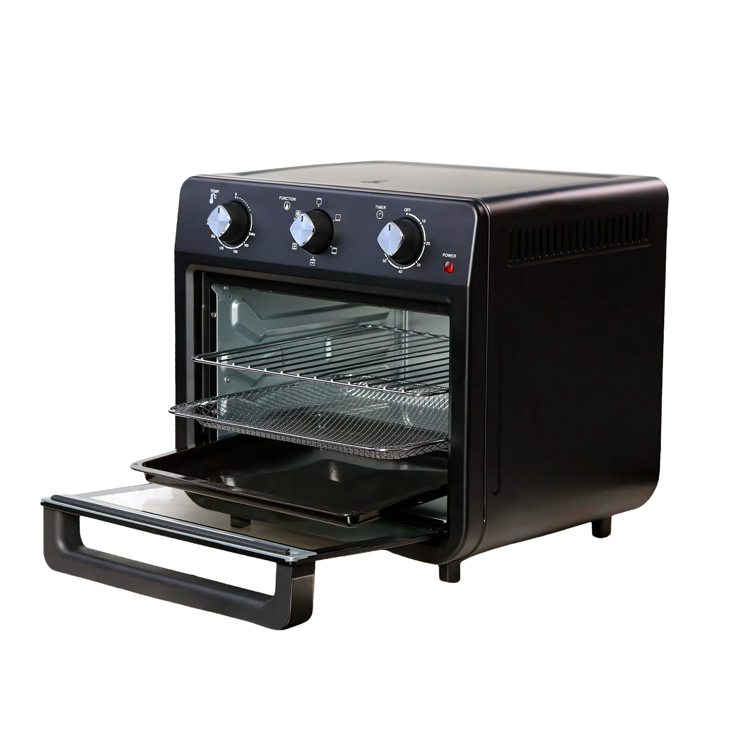 HORNO MULTI 7EN1 24L NEGRO HEMHF24N