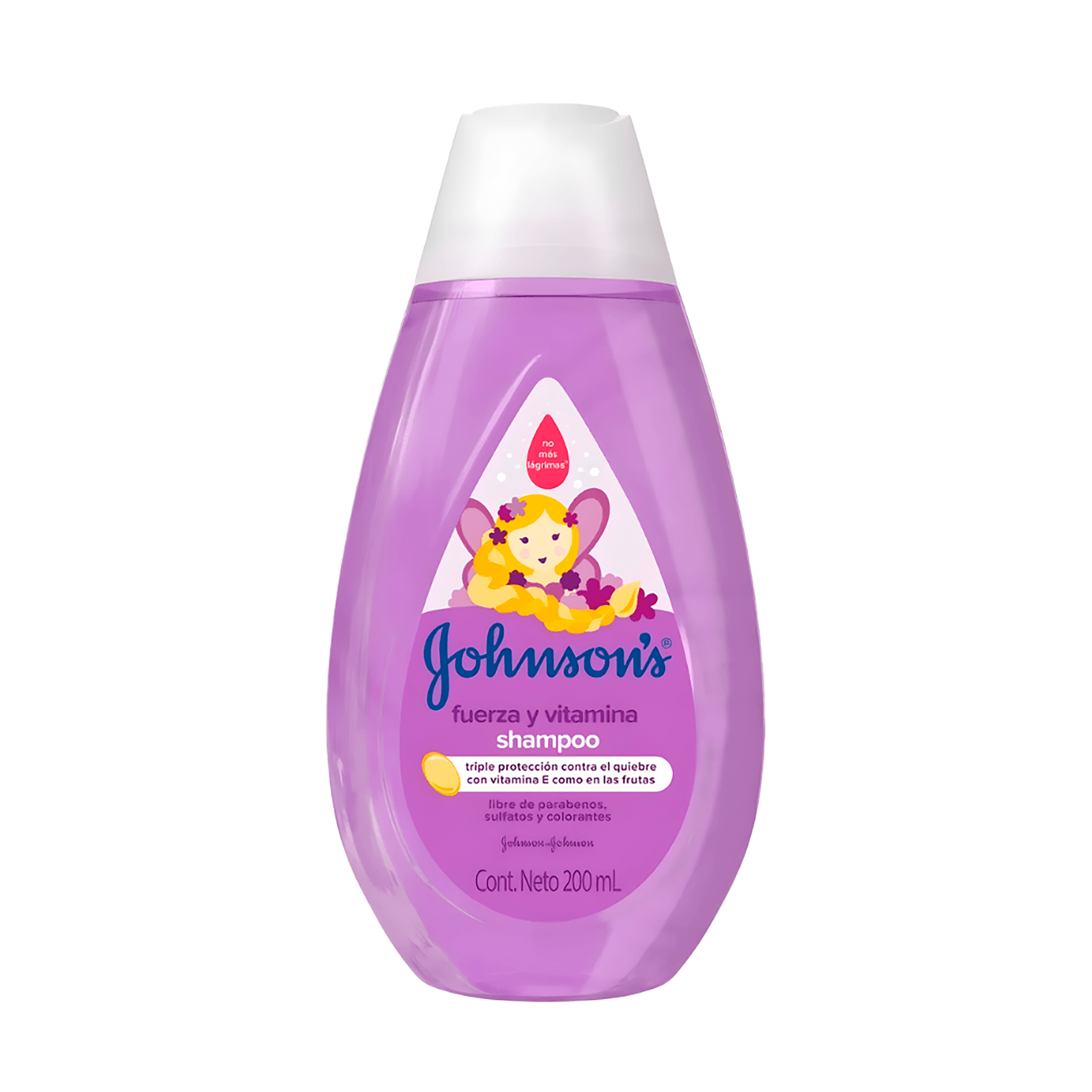 SHAMPOO JOHNSON'S®  FUERZA Y VITAMINA X200ML