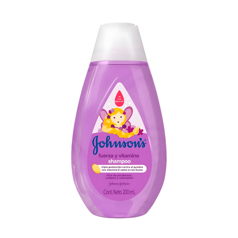 SHAMPOO JOHNSON'S®  FUERZA Y VITAMINA X200ML