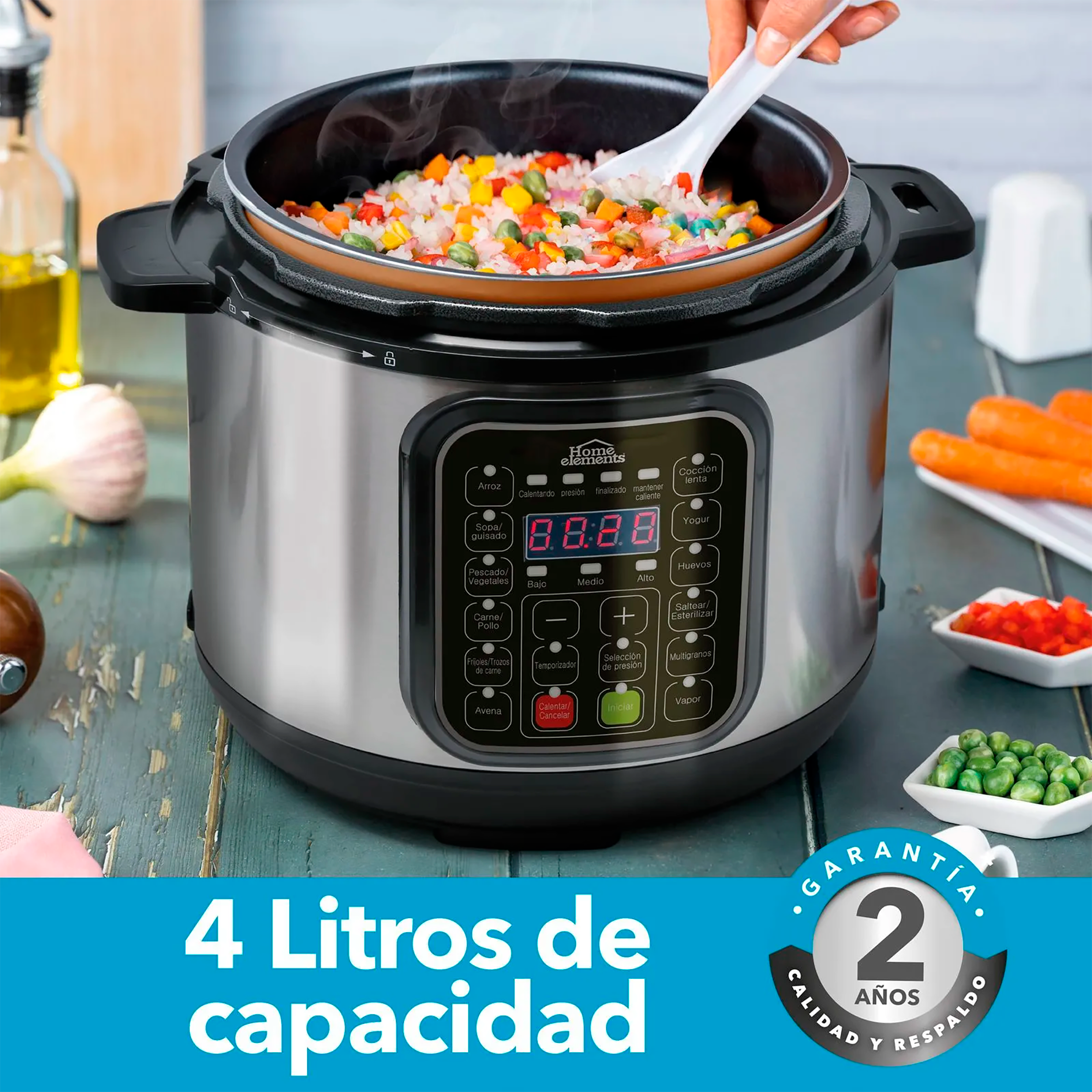 OLLA 4L MULTIFUNCIONAL HEOM4202SS
