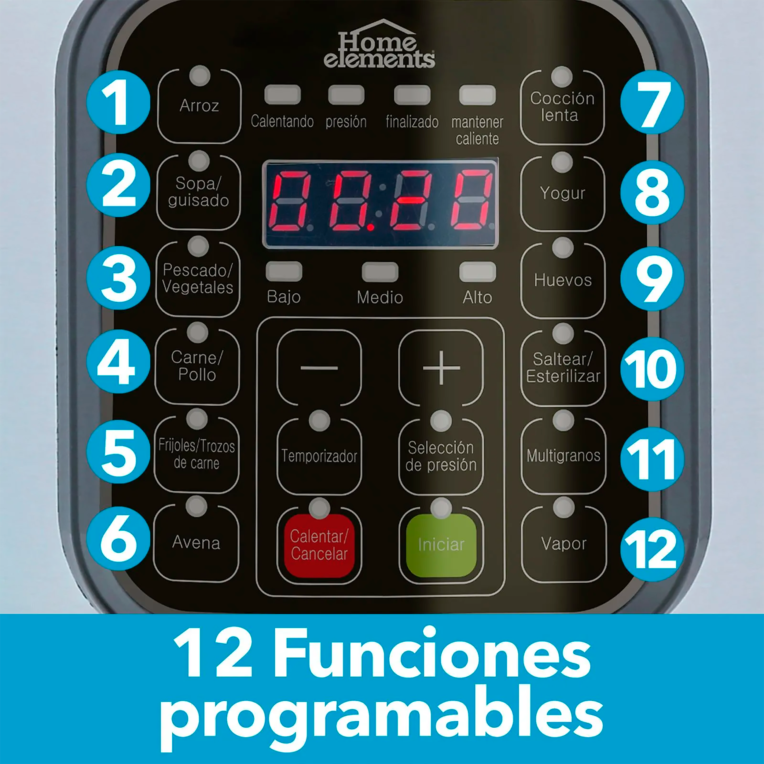 OLLA 4L MULTIFUNCIONAL HEOM4202SS