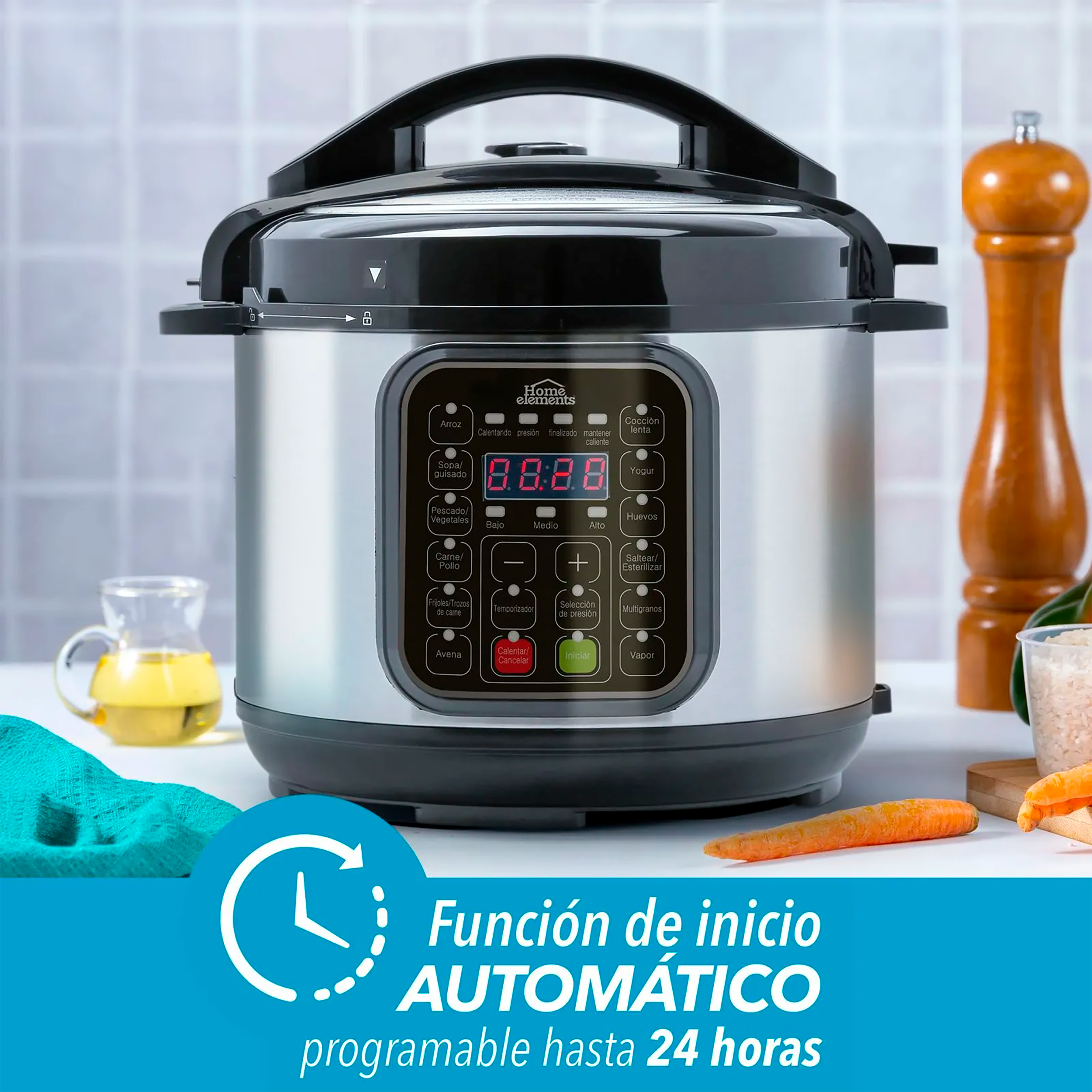 OLLA 4L MULTIFUNCIONAL HEOM4202SS