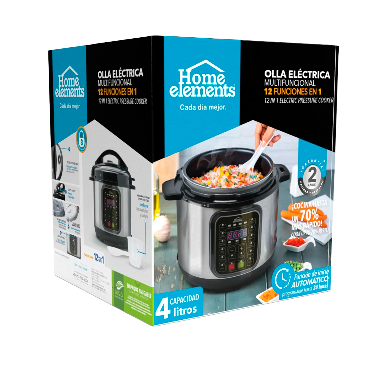 OLLA 4L MULTIFUNCIONAL HEOM4202SS