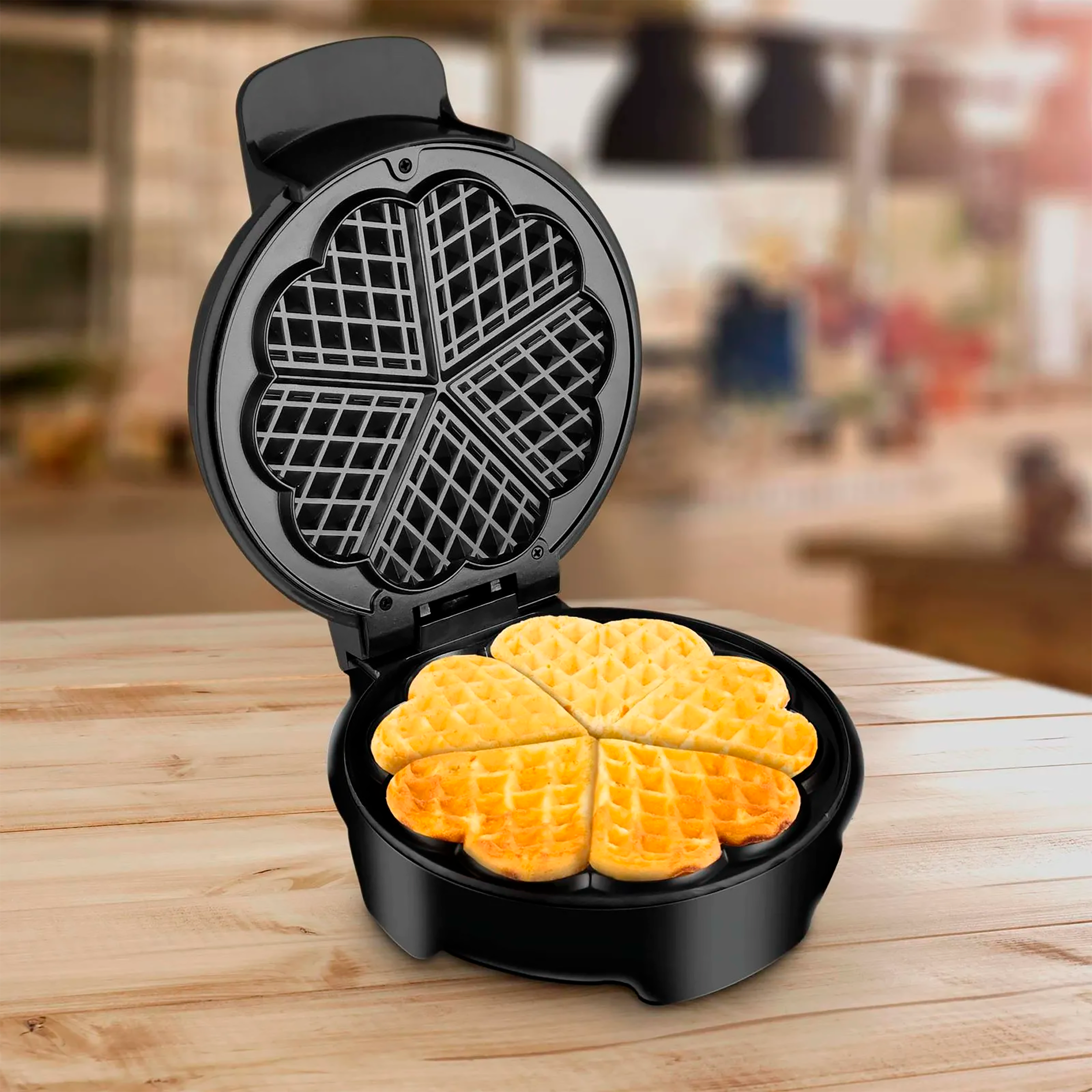 WAFFLERA NEGRA HEW-906N HOME ELEMENT