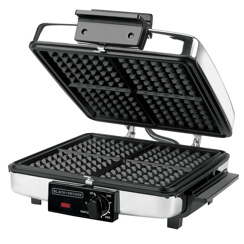 WAFLERA PARRILLA PLACHA 3 EN 1 BD BLACK