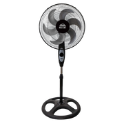 Ventilador Pedestal, Alta Potencia, Gran Velocidad, Negro, Maxi Flow Elite 299898321 Home Elements