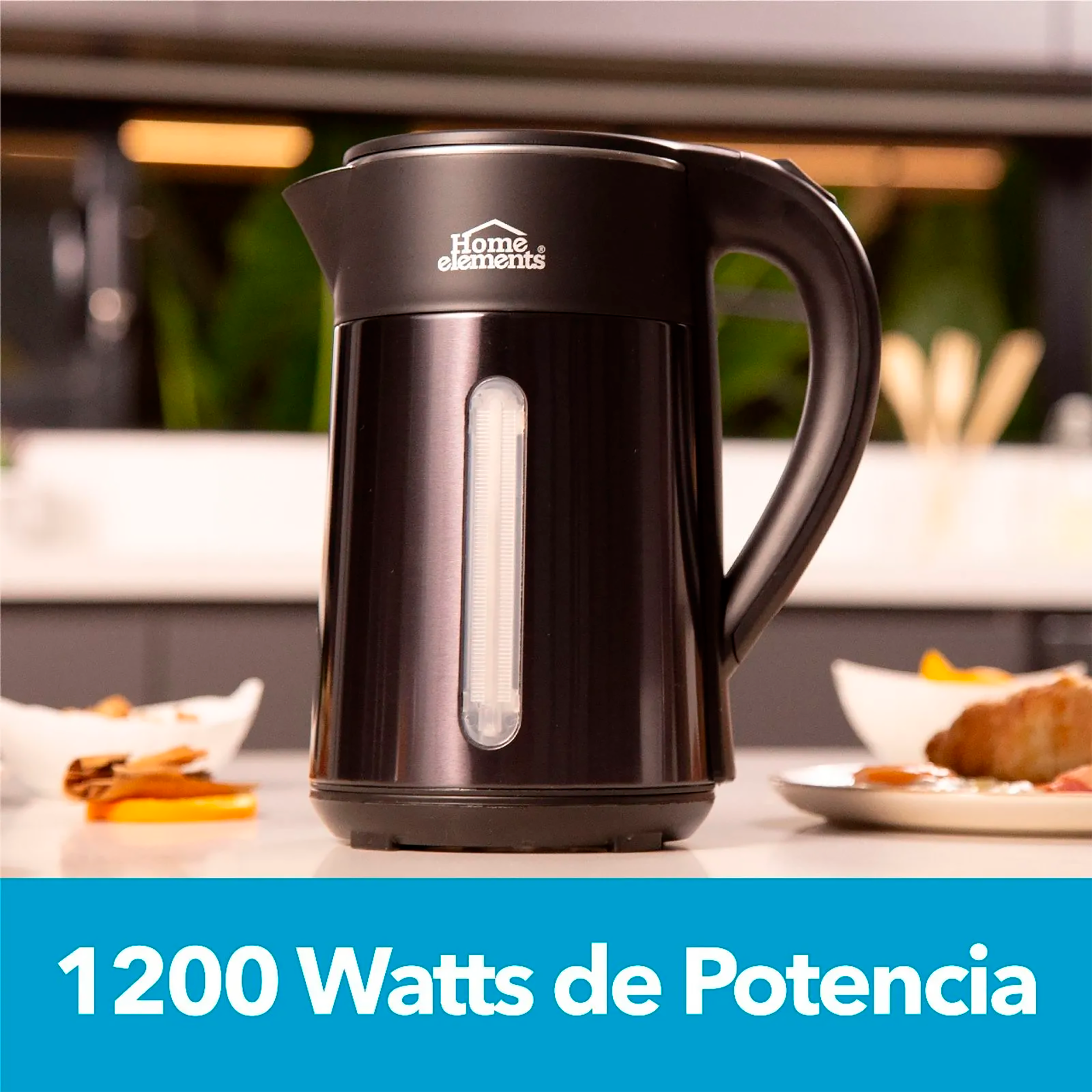 CAFETERA HERVIDORA 2 EN 1 HOME ELEMENTS