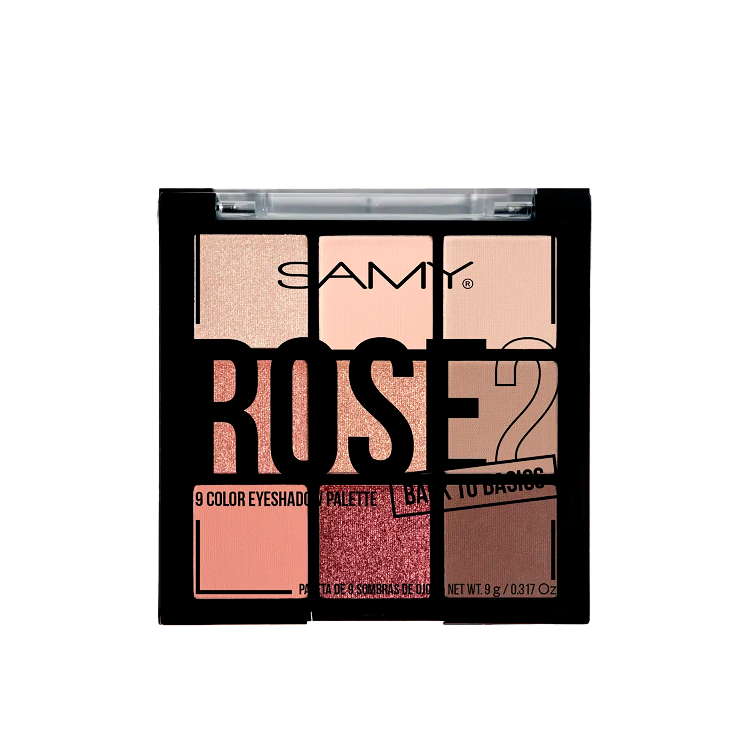 PALETA SOMBRA 9 TONOS #17 ROSE 2