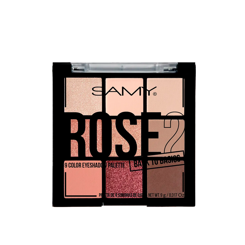 PALETA SOMBRA 9 TONOS #17 ROSE 2