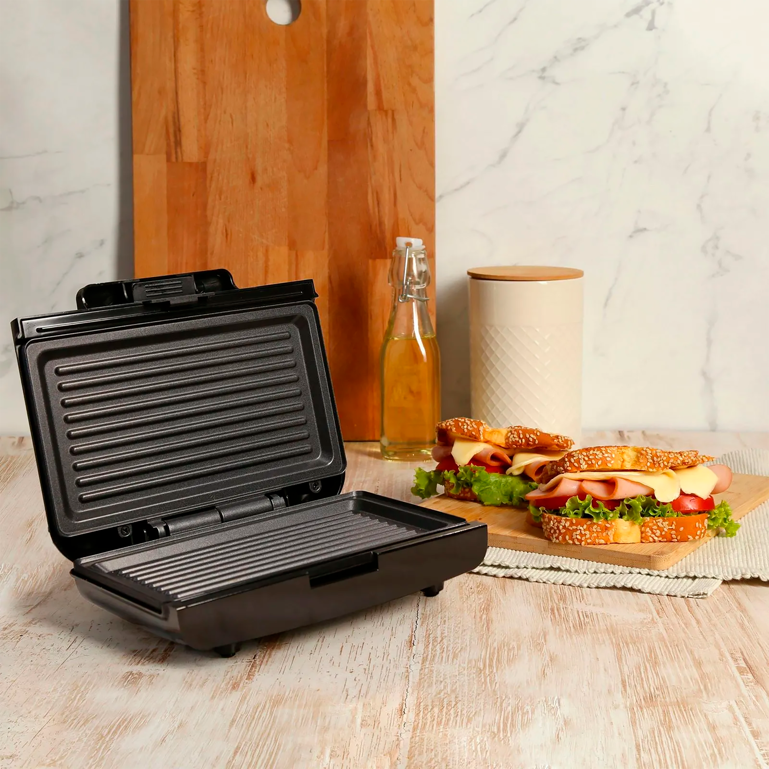 SANDUCHERA NEGRA GRILL HESMG155N