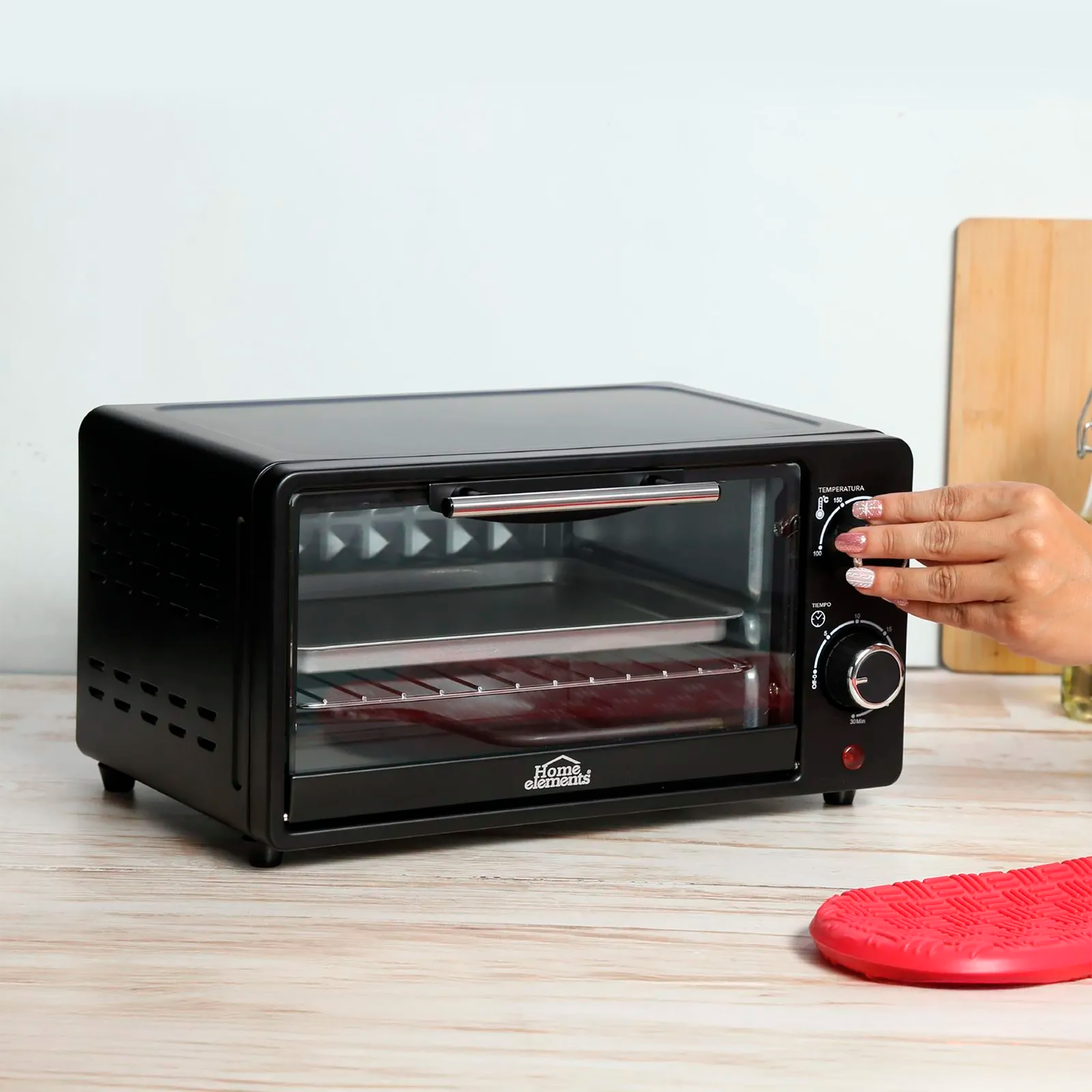 Horno Tostador 9 Litros - Negro 299901331 Home Elements