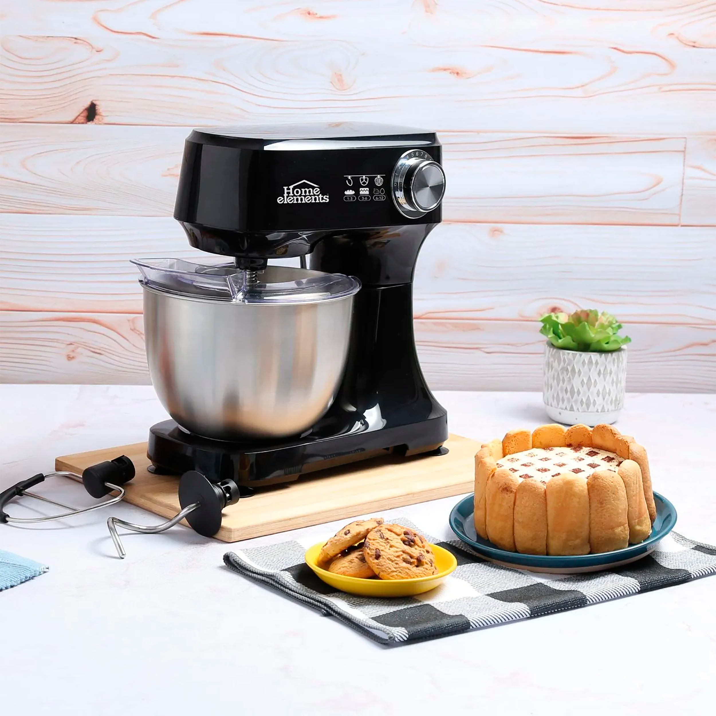BATIDORA 3 EN 1 300 WATTS ACERO INOX