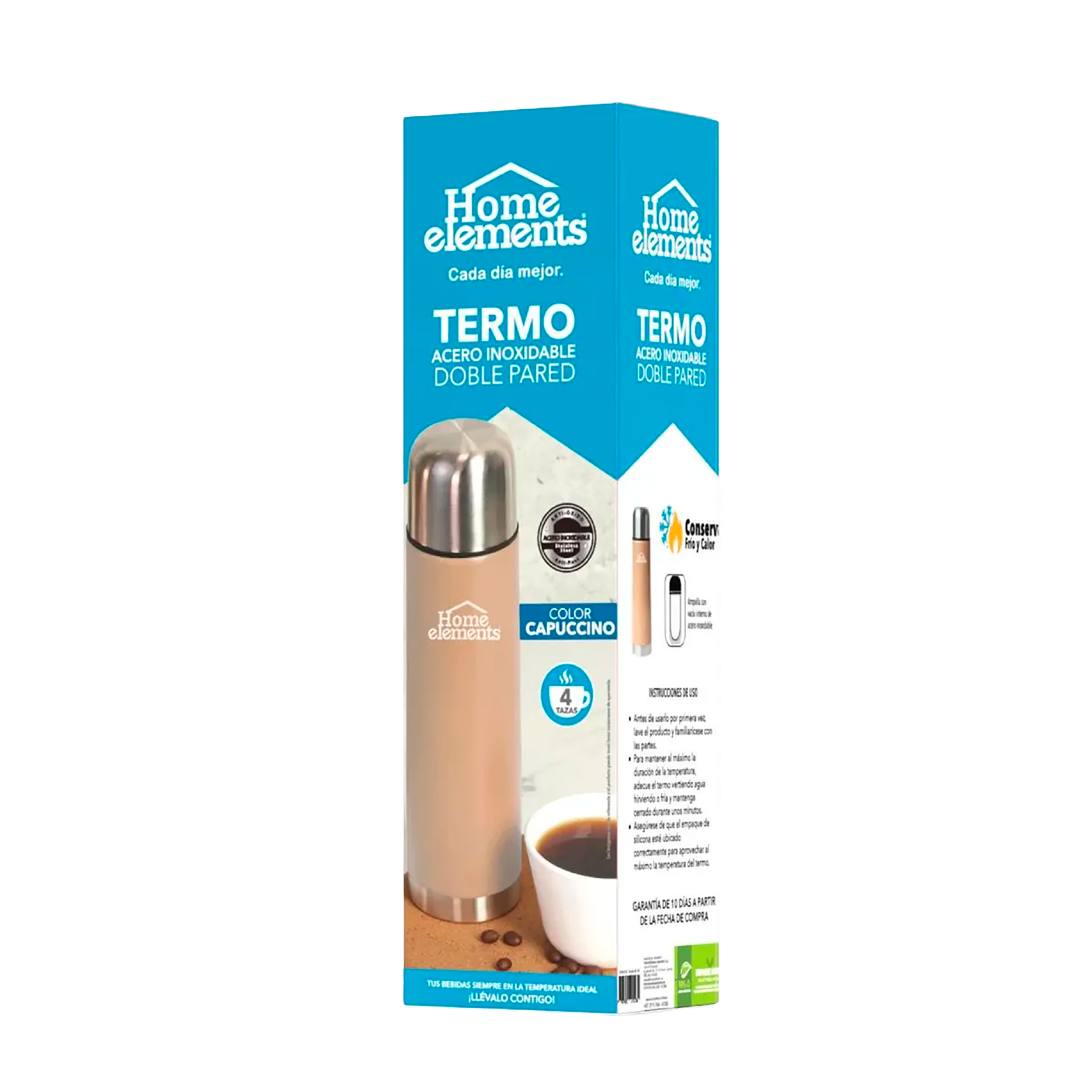 TERMO COLOR CAPPUCCINO 0,5 L HE-50C