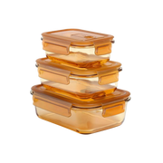 SET X3 RECIP RECTA+TAPA AMBAR HERE376310